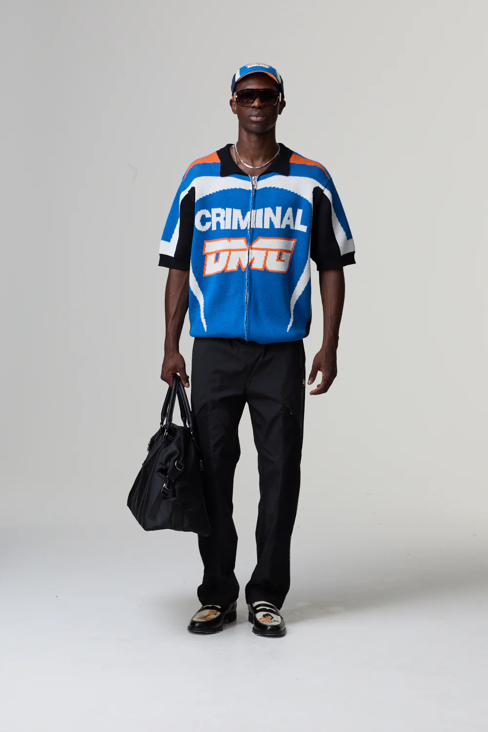 Criminal Damage Racer Short Sleeve Cardigan