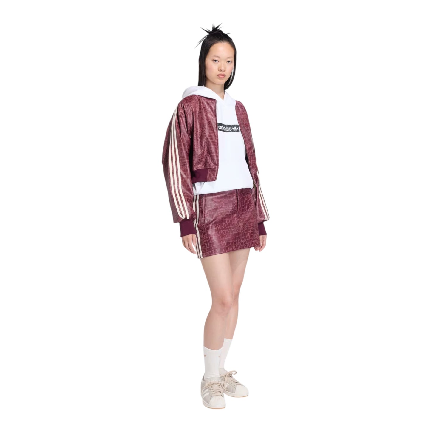 ADIDAS PLEATHER MINI SKIRT