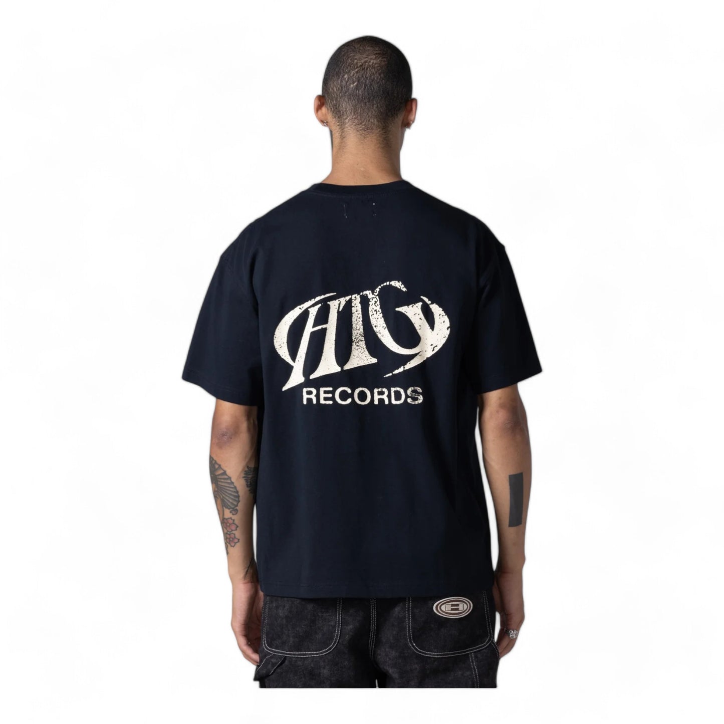 HONOR THE GIFT HTG RECORDS OVAL LOGO TEE