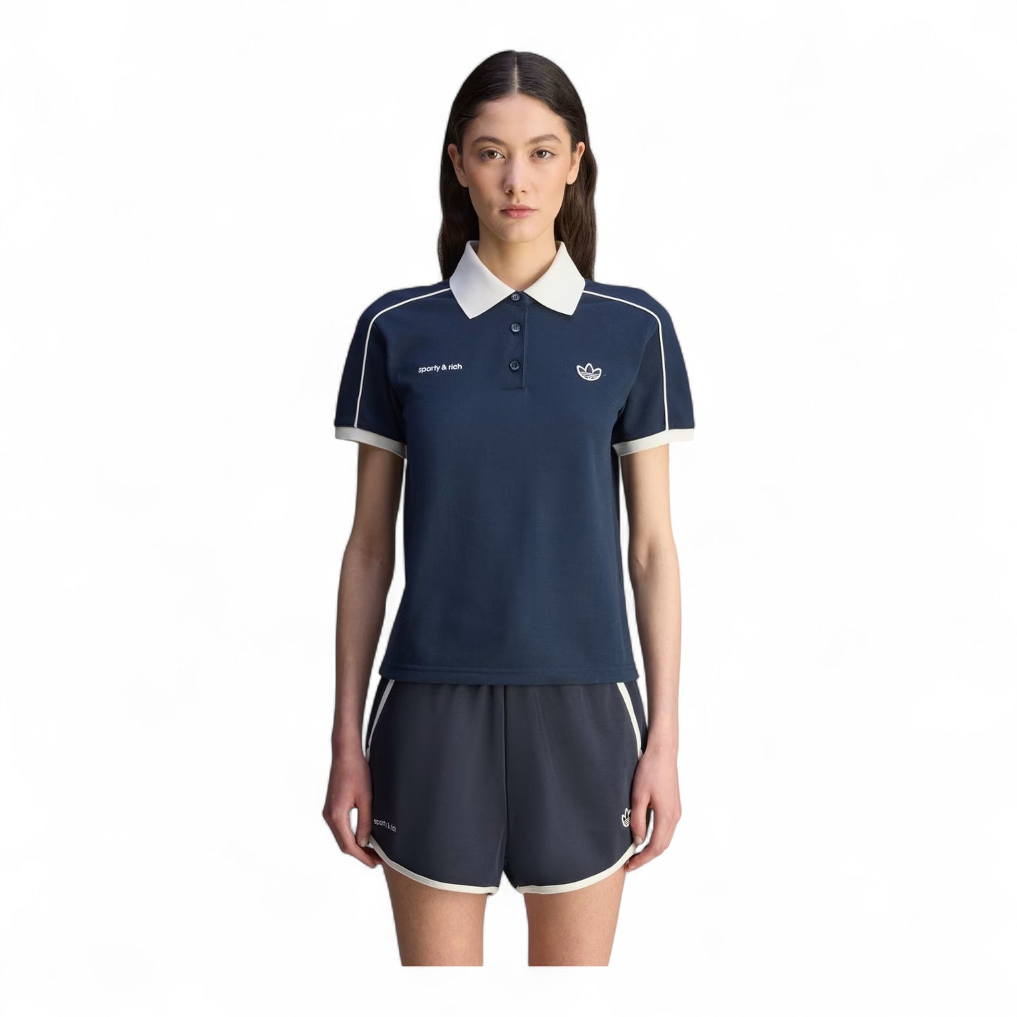 ADIDAS X SPORTY & RICH POLO TEE