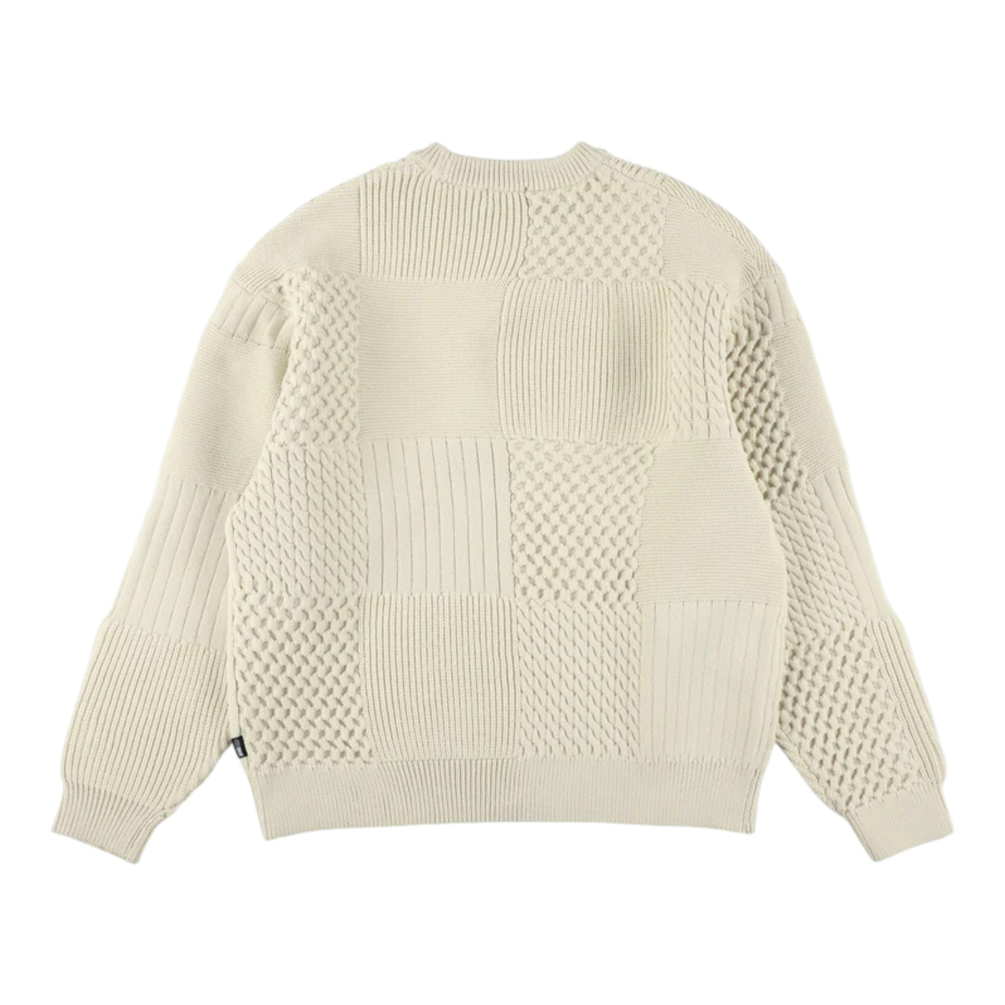 Wind And Sea Patchwork Knit Sweater