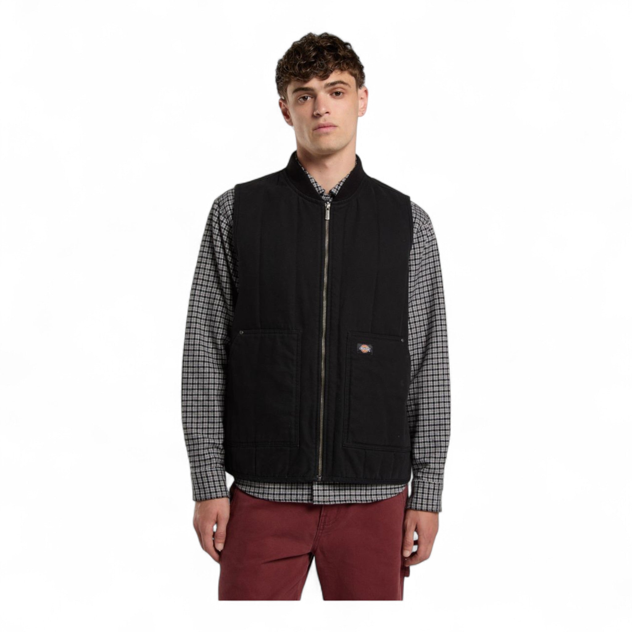 Dickies Quilted Canvas Vest