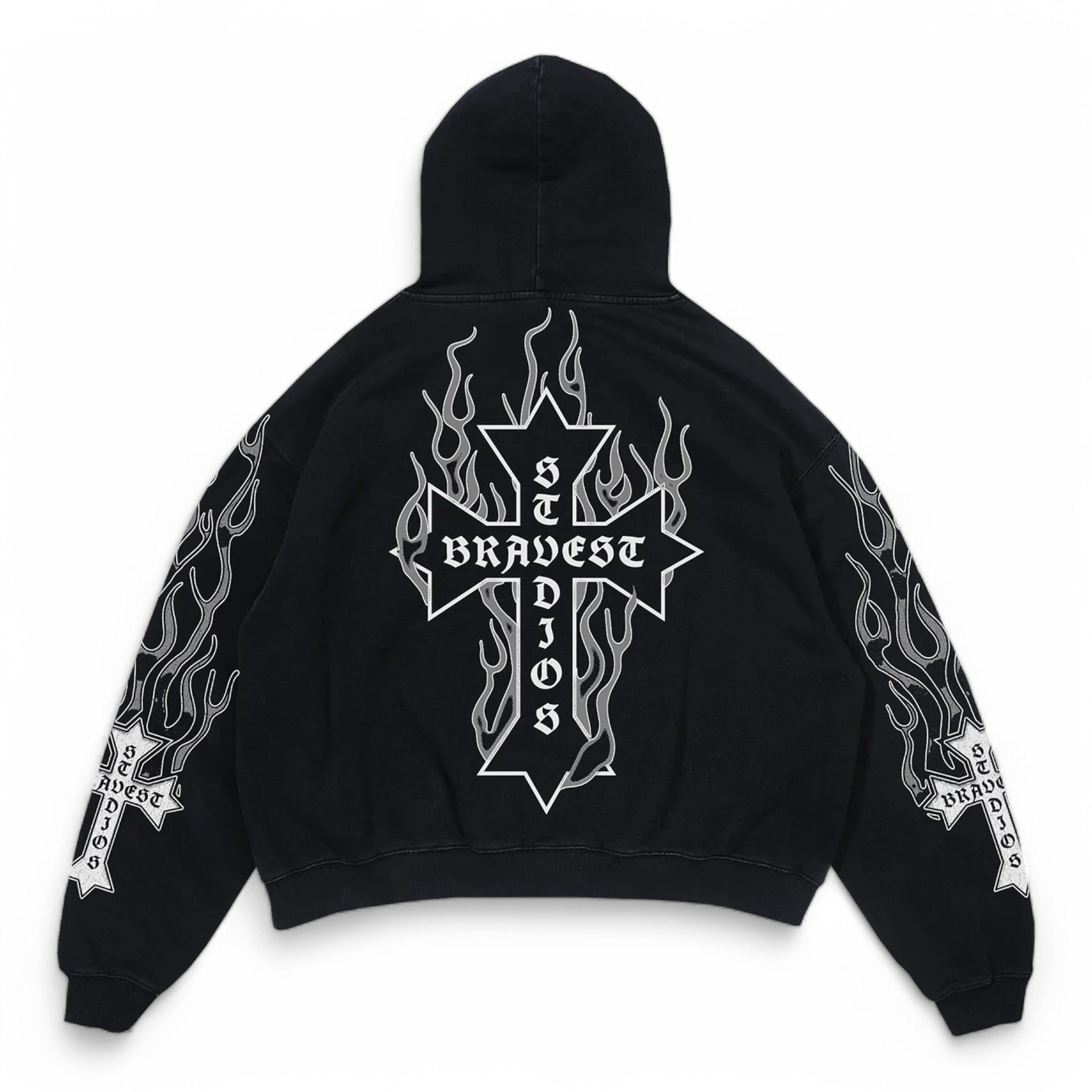 Bravest Studios Grey Eternal Hoodie