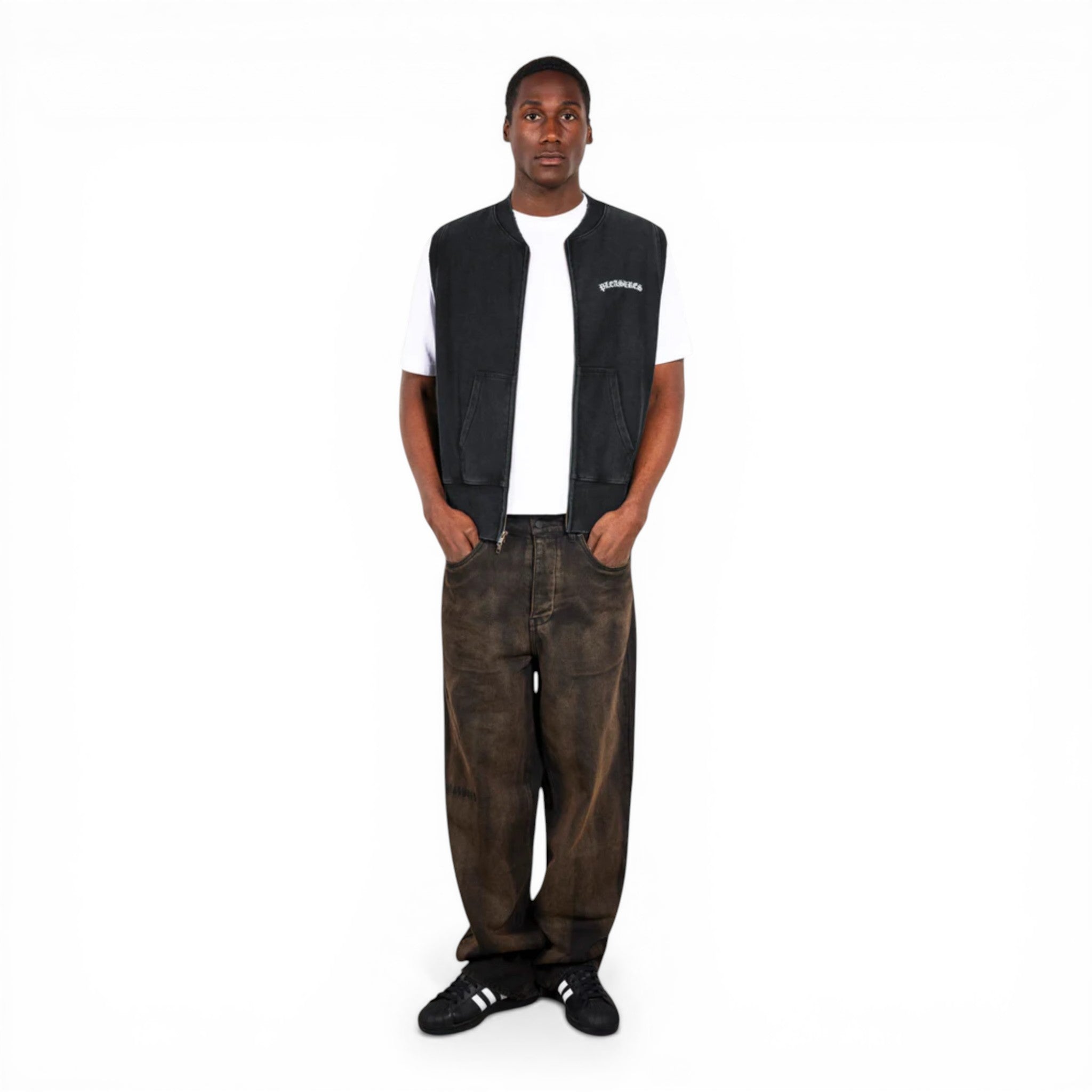 Pleasures Neural Zip Vest