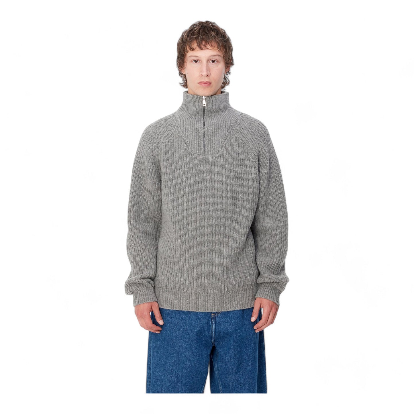 CARHARTT WIP MARLON HALF ZIP SWEATER