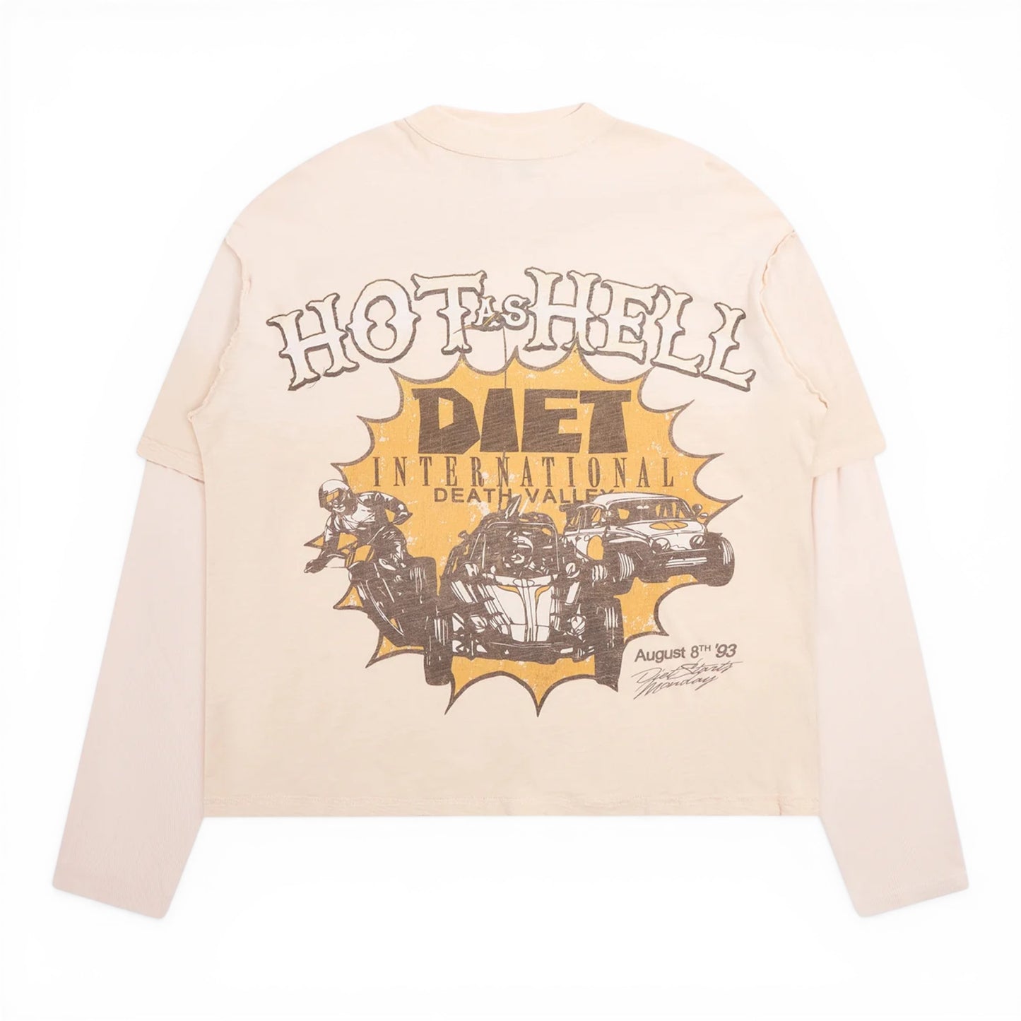 DIET STARTS MONDAY HOT AS HELL TEE