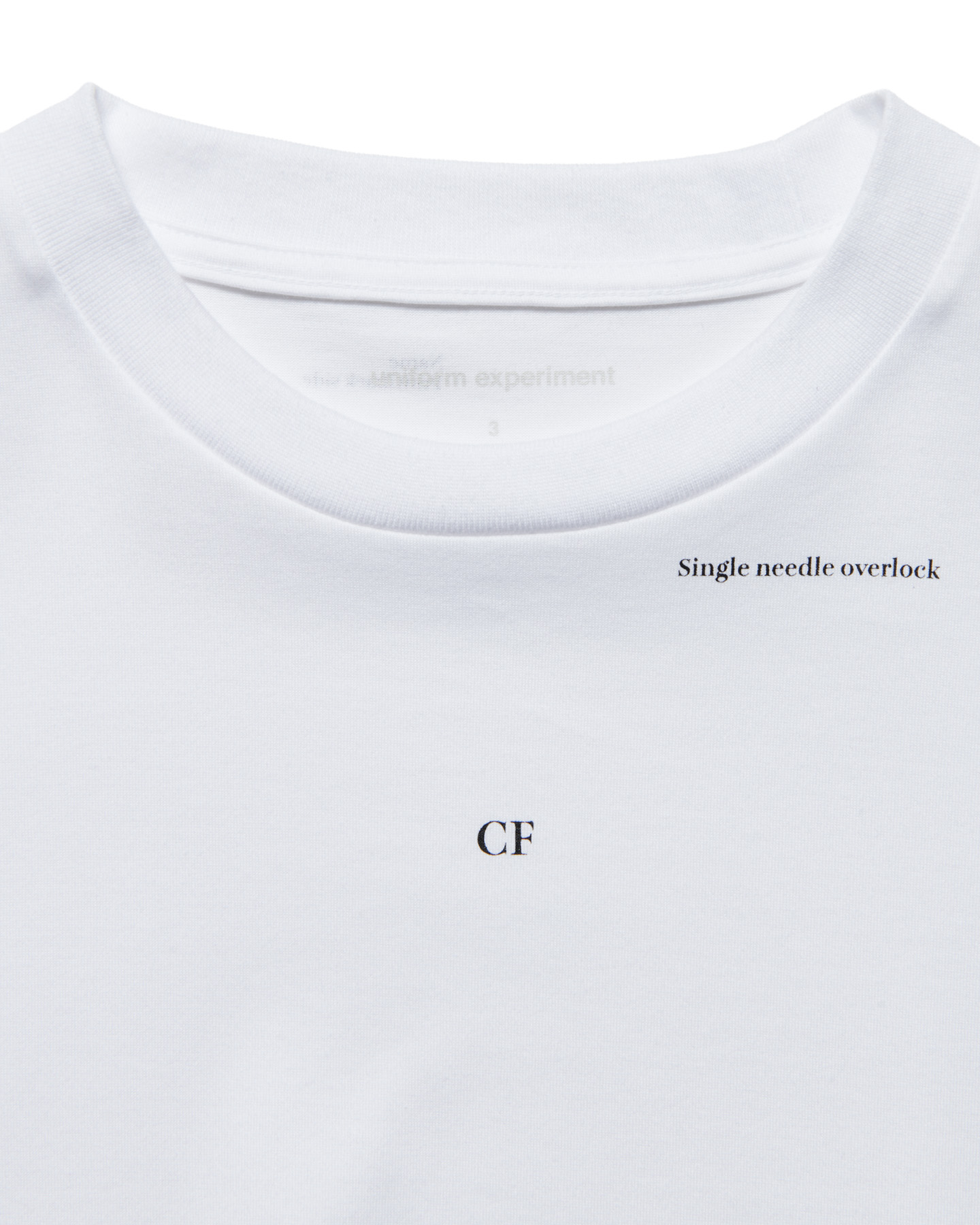 UNIFORM EXPERIMENT MAP-OUT TEE