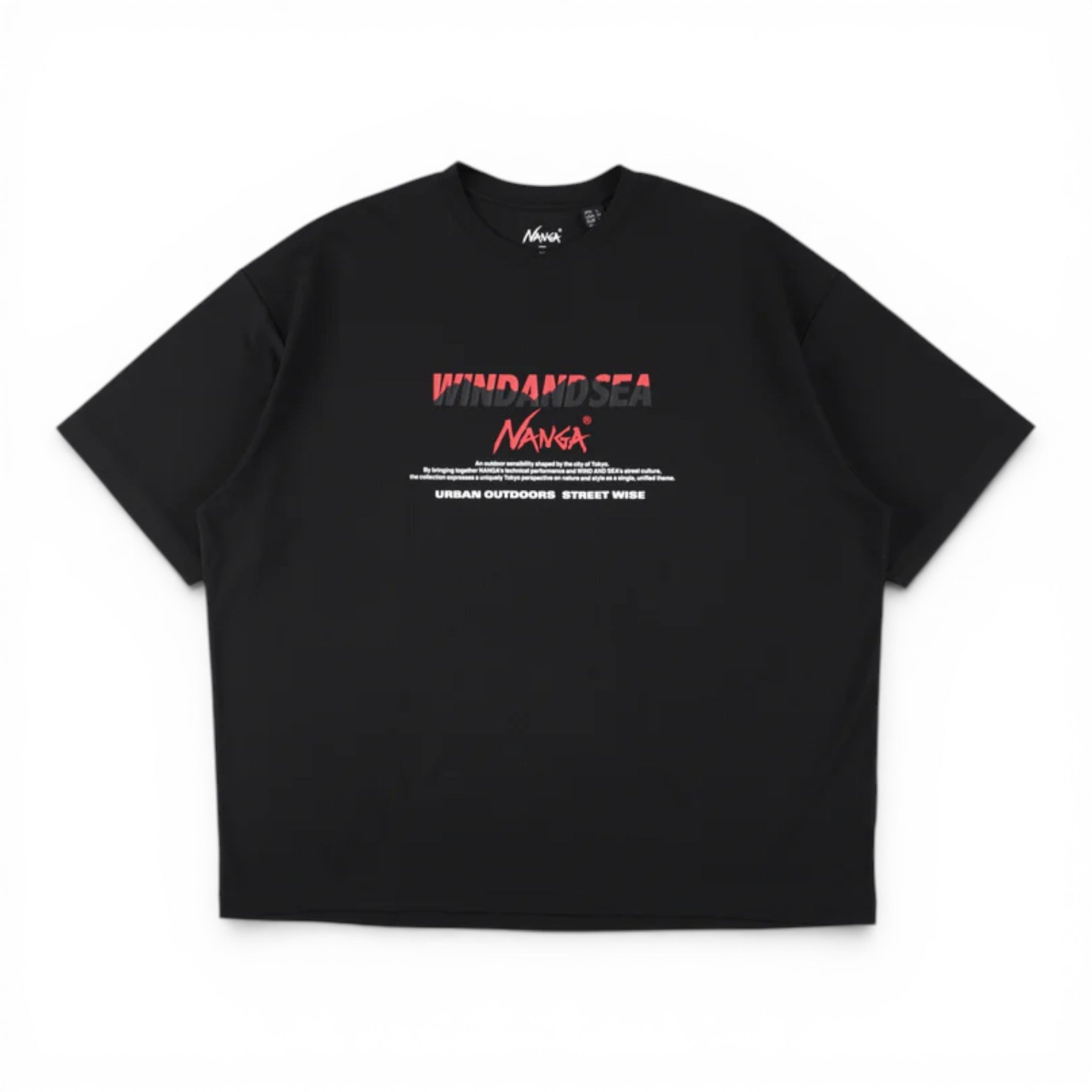 NANGA x WDS POWER DRY NW LOGO TEE