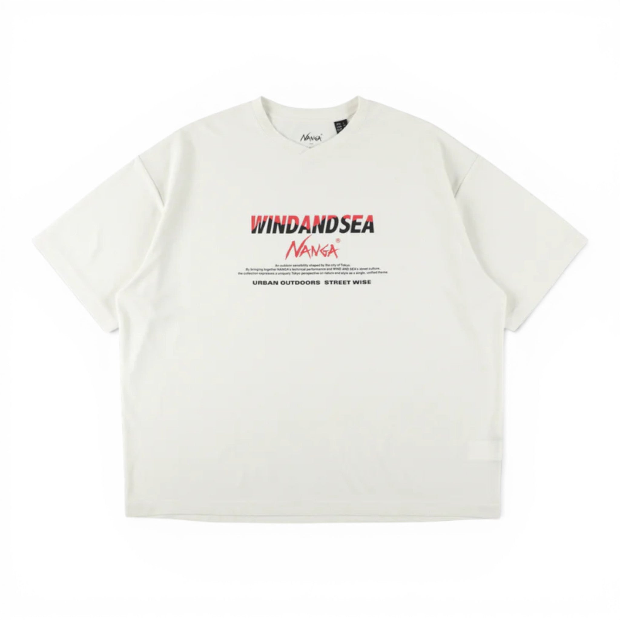 NANGA x WDS POWER DRY NW LOGO TEE