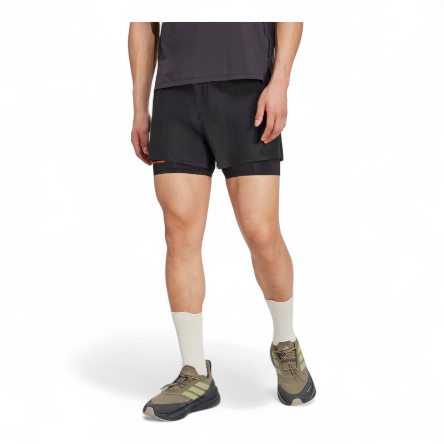 ADIDAS ADI365 H.KOUMORI RUNNING 2-IN-1 SHORTS