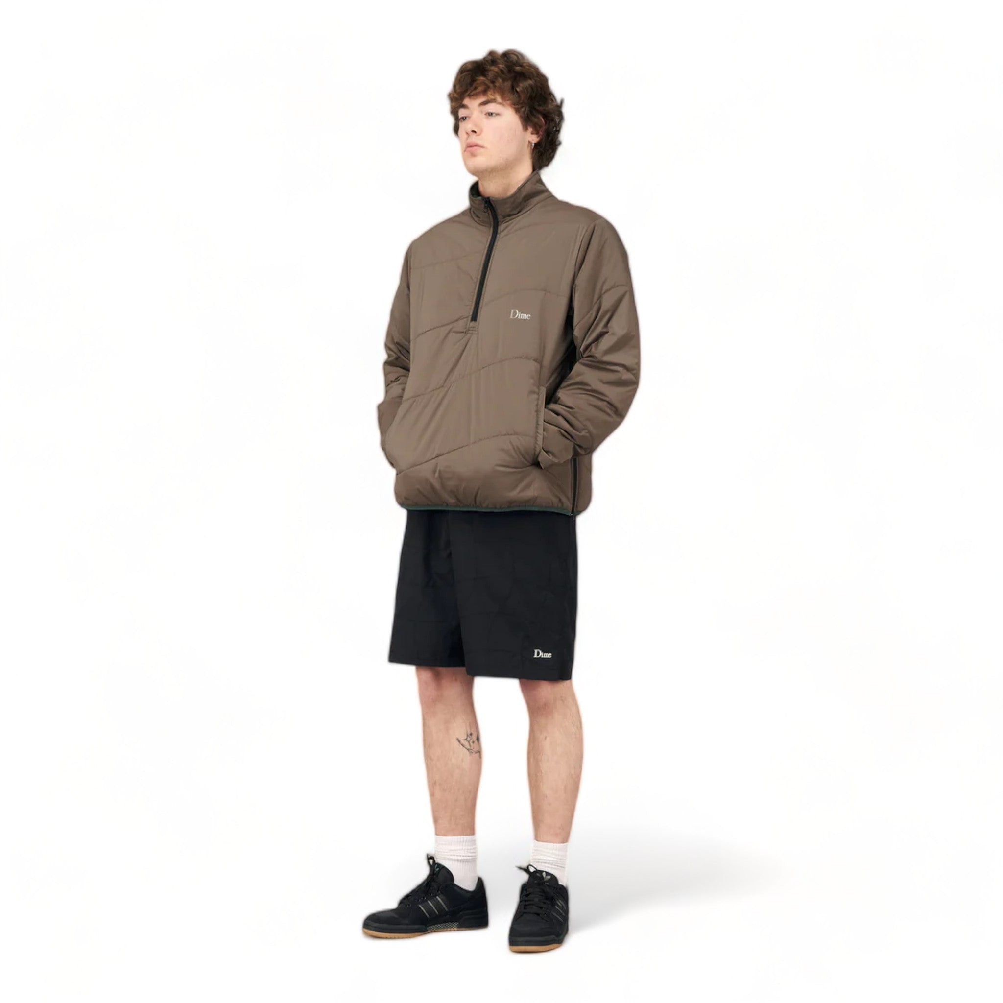 Dime Wave Quilted Shorts