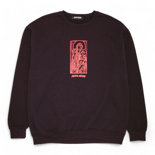 FUCKING AWESOME HATE THE PAIN AWAY CREWNECK