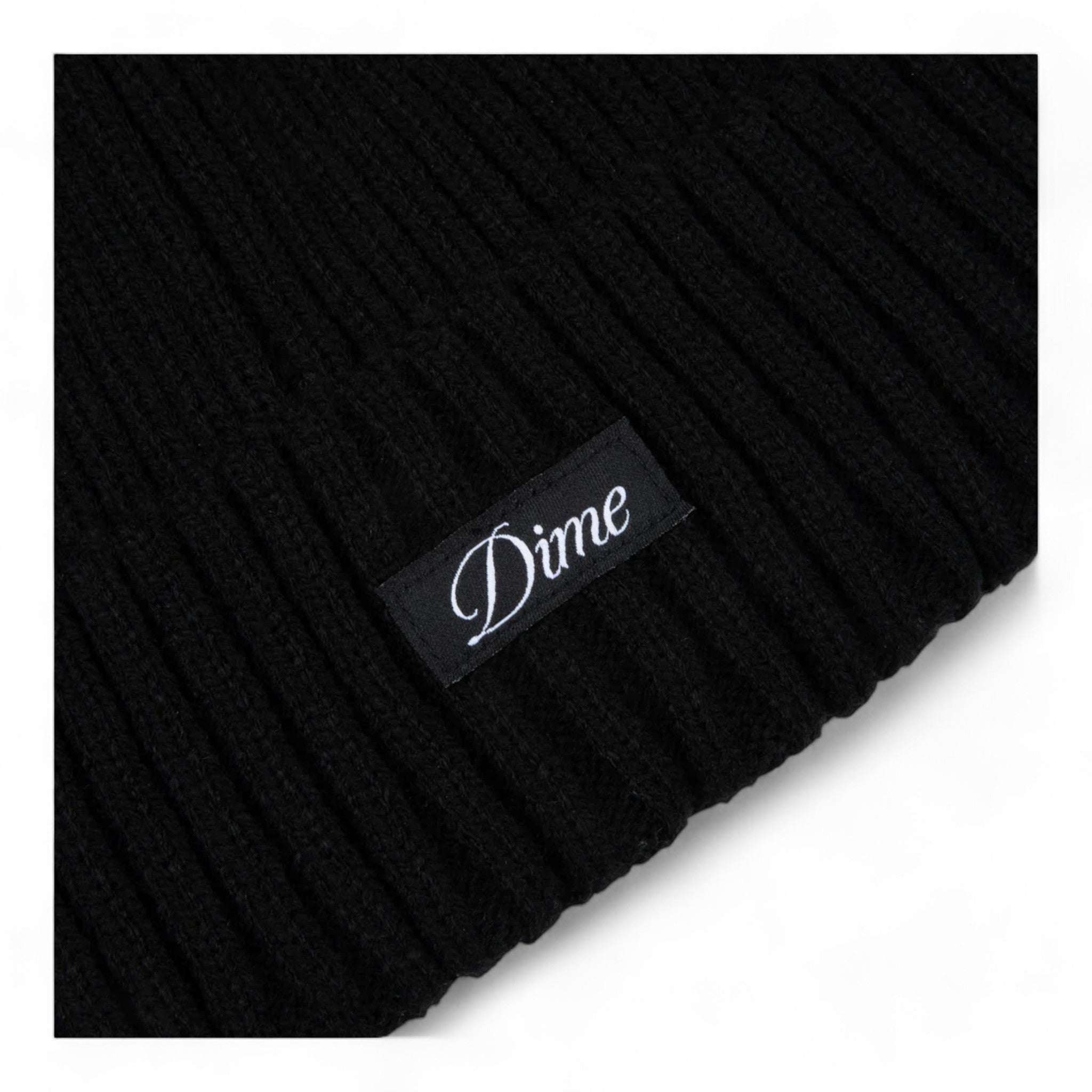 Dime Cursive Fold Beanie