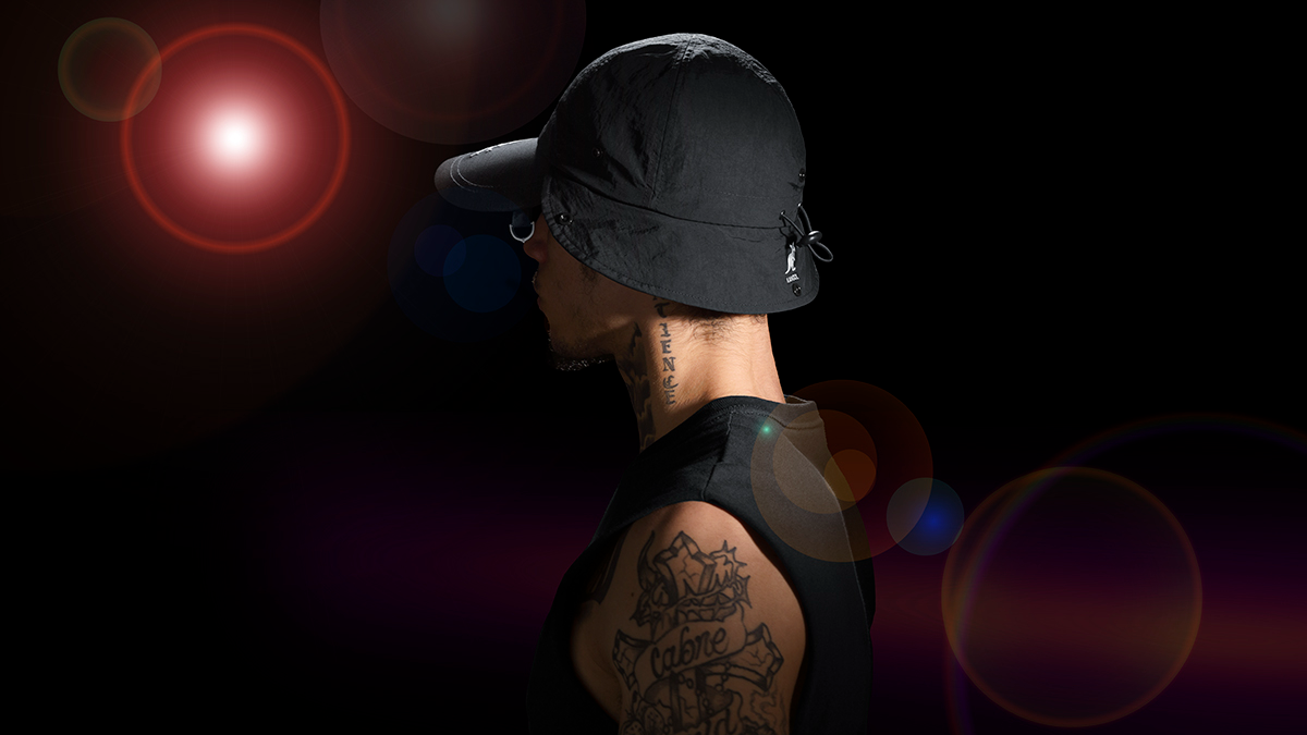 Kangol X Mastermind Wavy Convertible Baseball