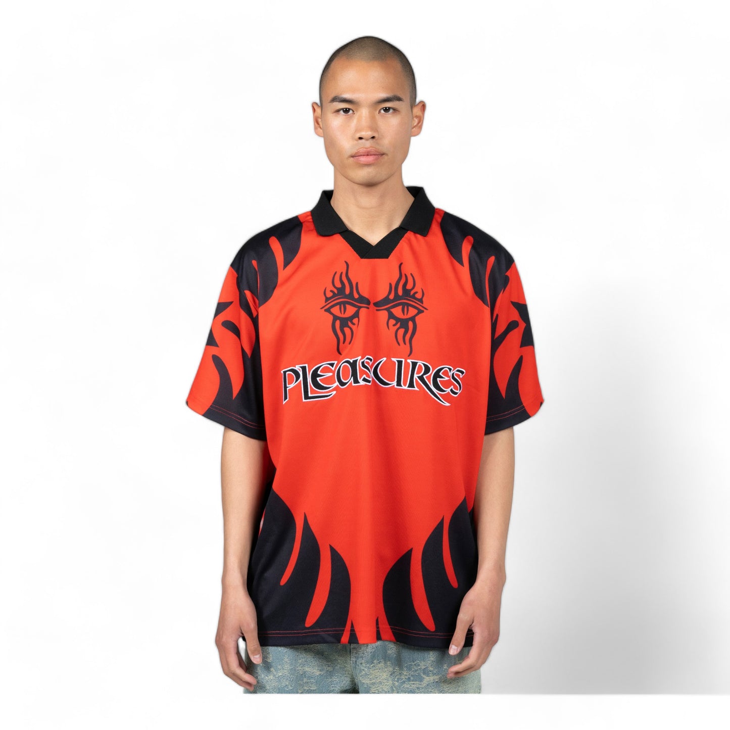 PLEASURES AFTERLIFE SOCCER JERSEY