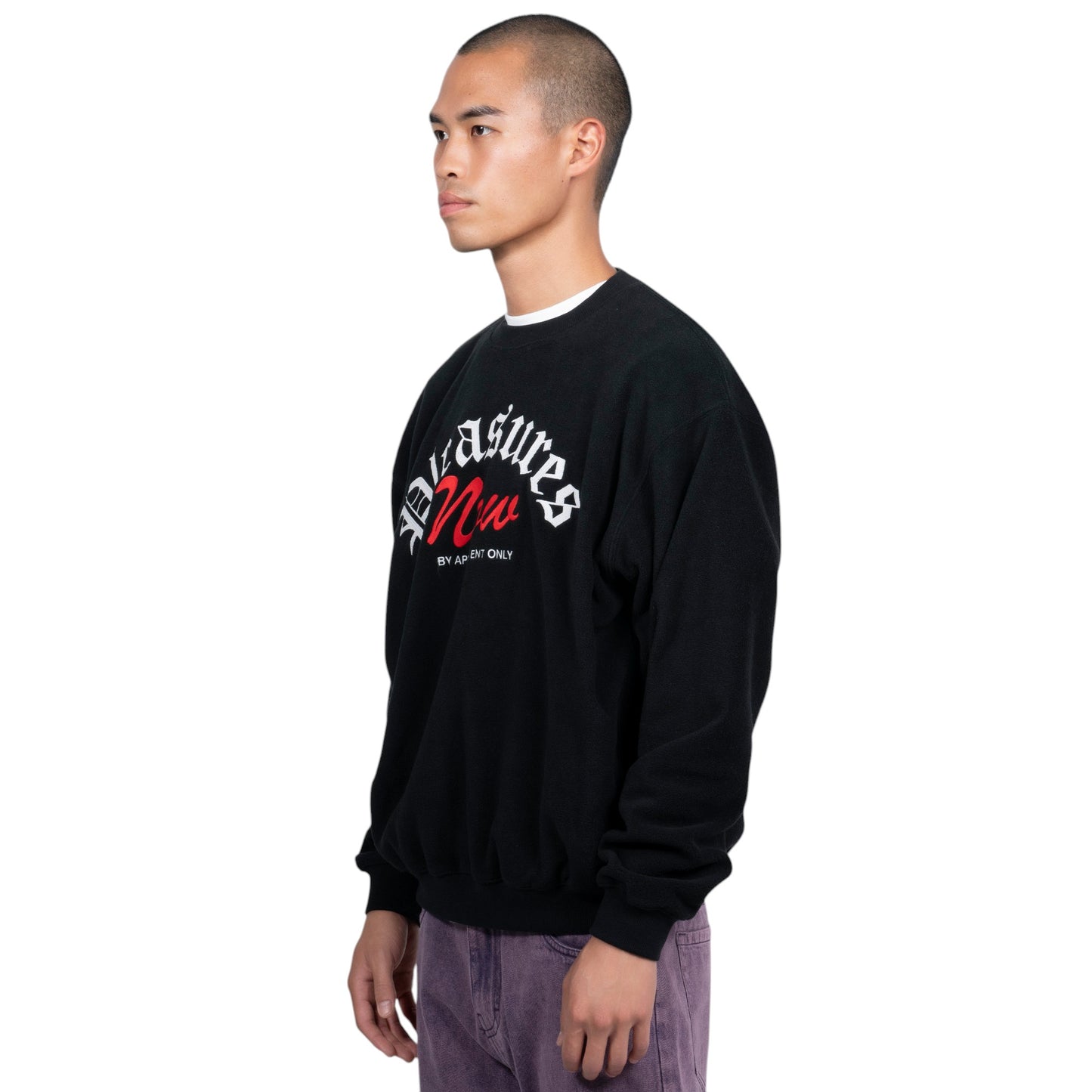 PLEASURES APPOINTMENT FLEECE CREWNECK