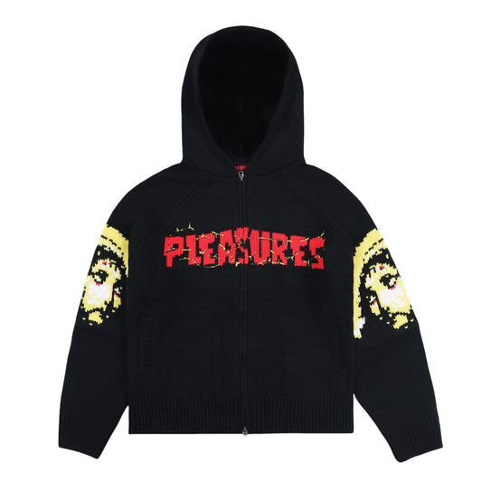 PLEASURES CHOSEN KNITTED HOODIE