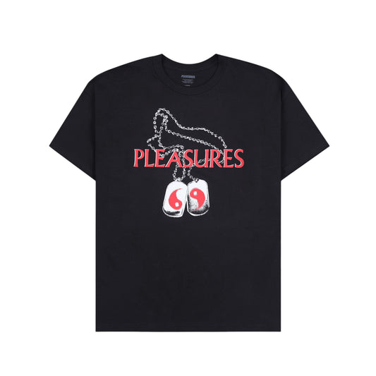 PLEASURES DOG TAGS T-SHIRT