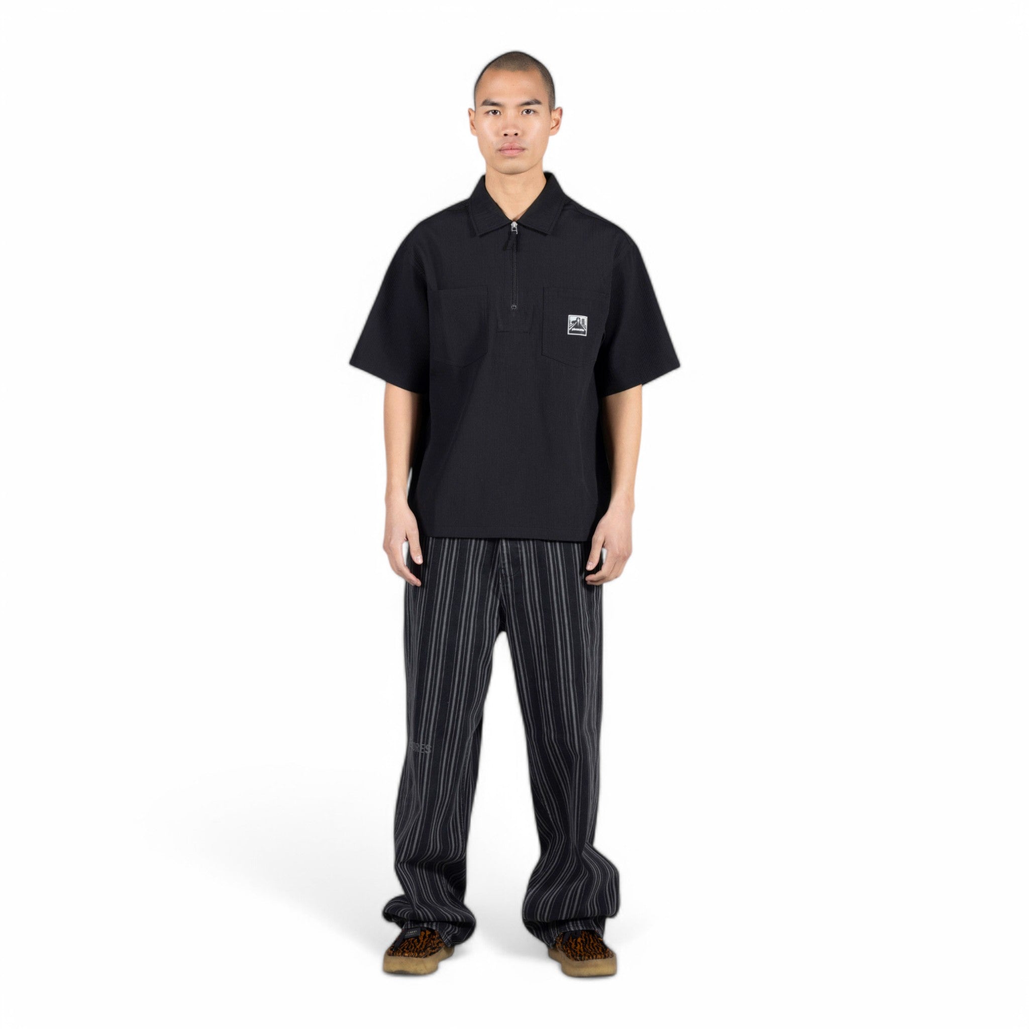 Pleasures Electron Zip Polo