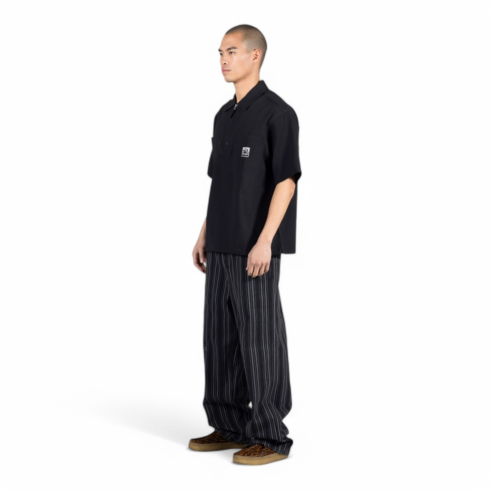 Pleasures Electron Zip Polo
