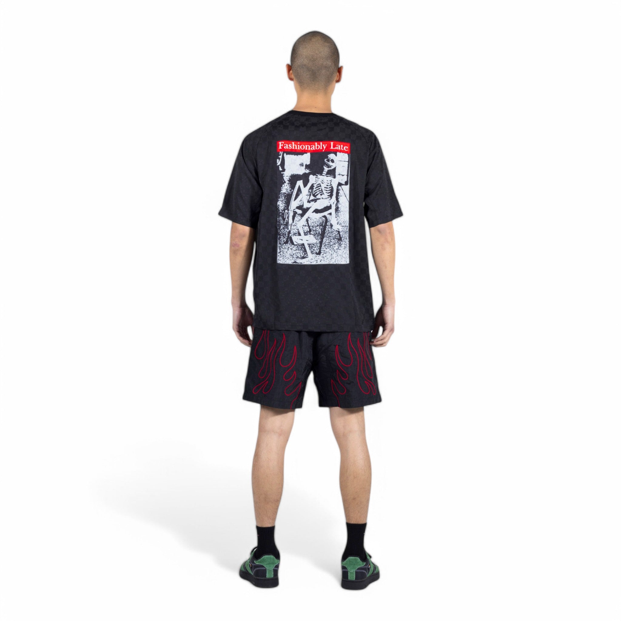 Pleasures Fiery Running Shorts