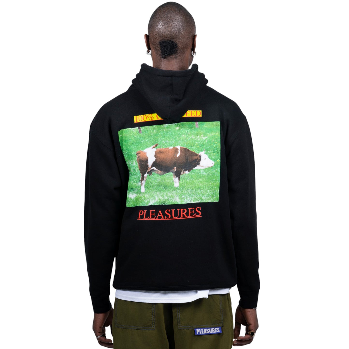 PLEASURES GRASS FED HOODIE