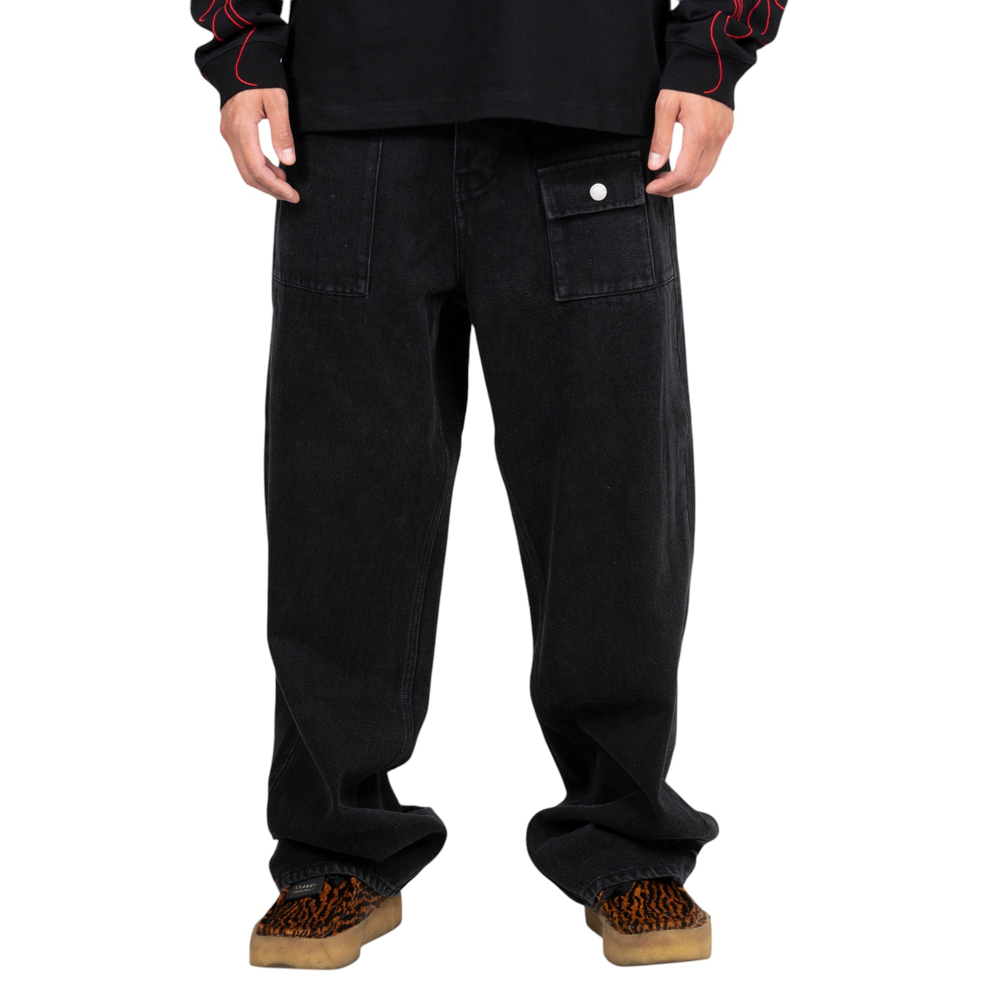 Pleasures Grind Baggy Jeans