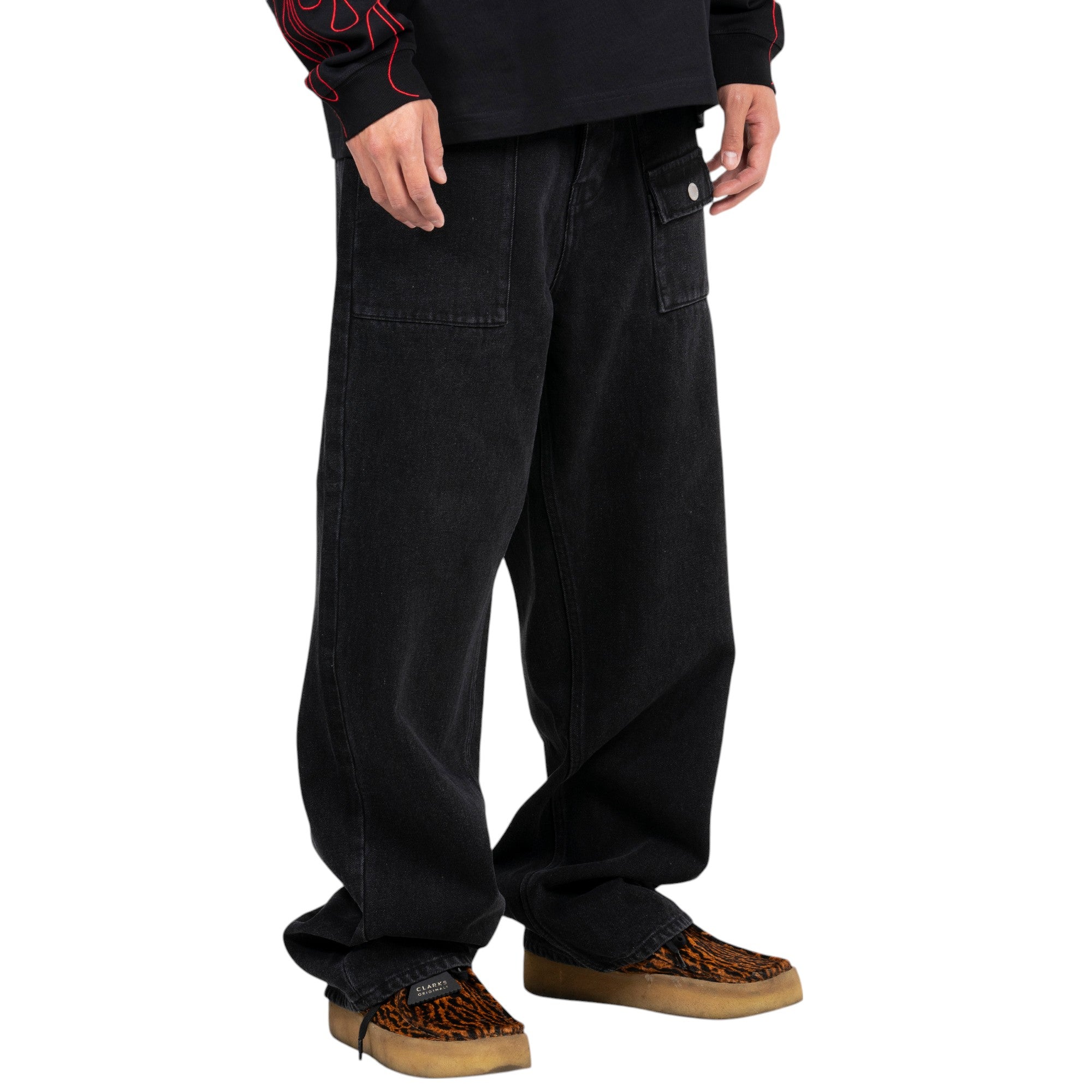 Pleasures Grind Baggy Jeans