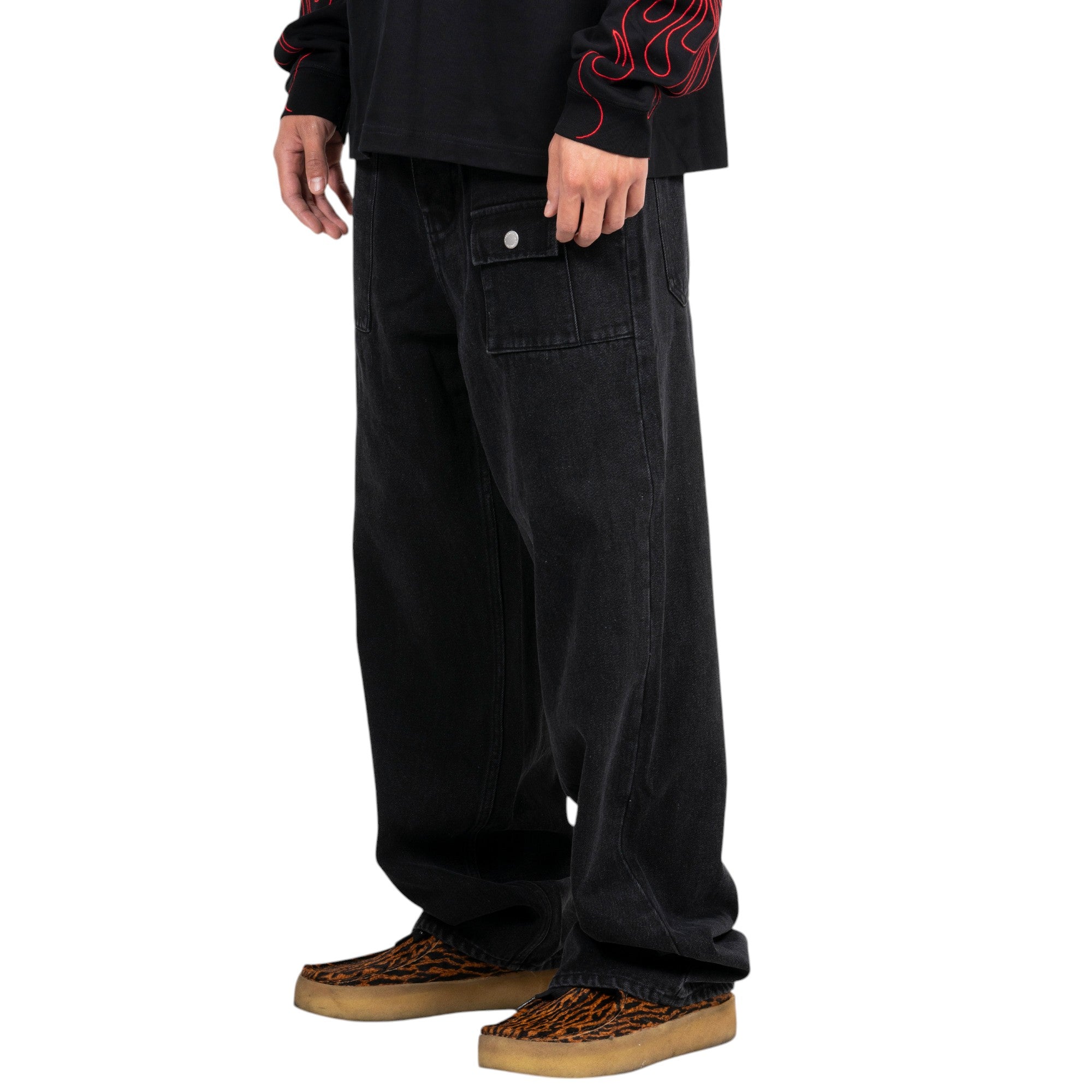 Pleasures Grind Baggy Jeans