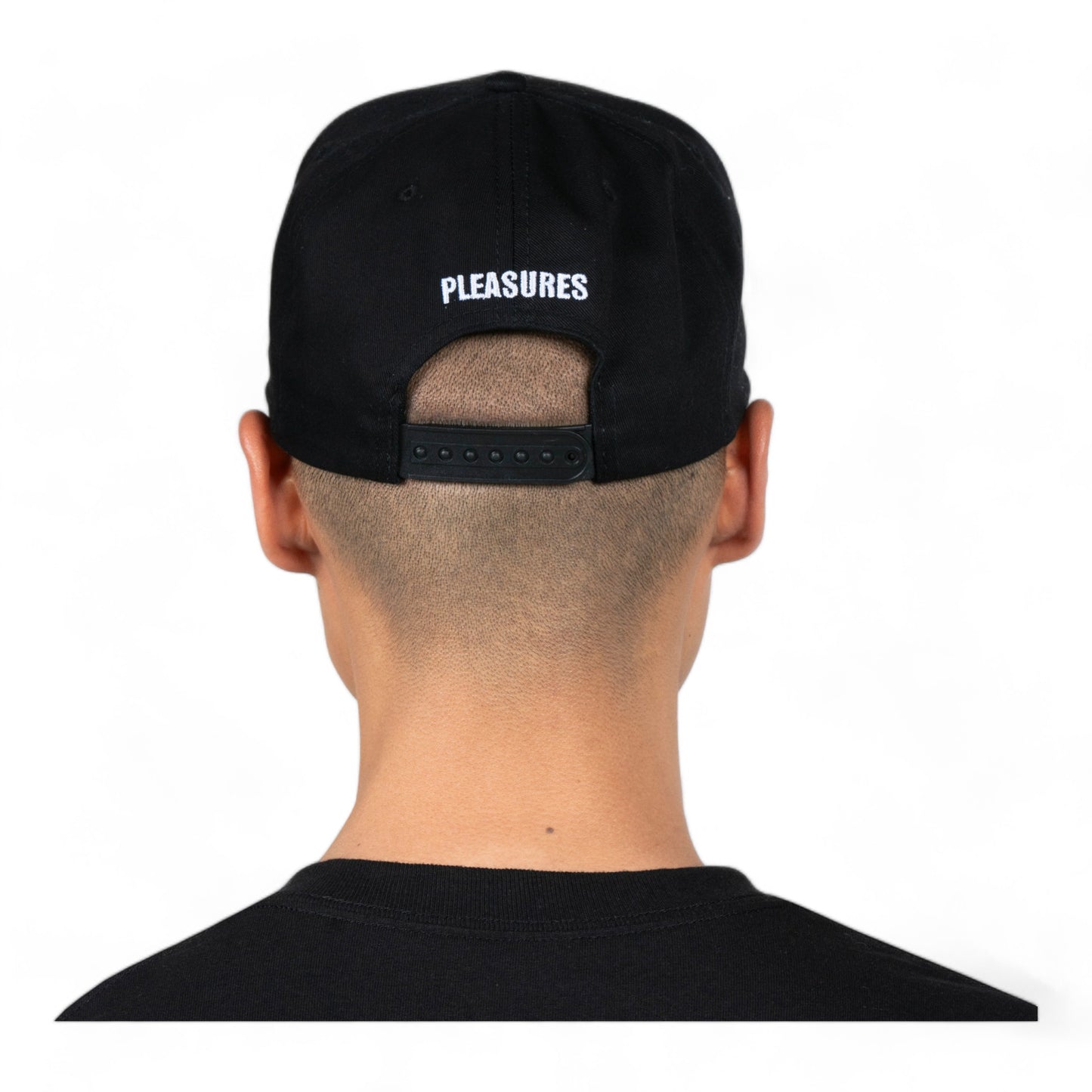 PLEASURES HALF BAKED LOGO HAT