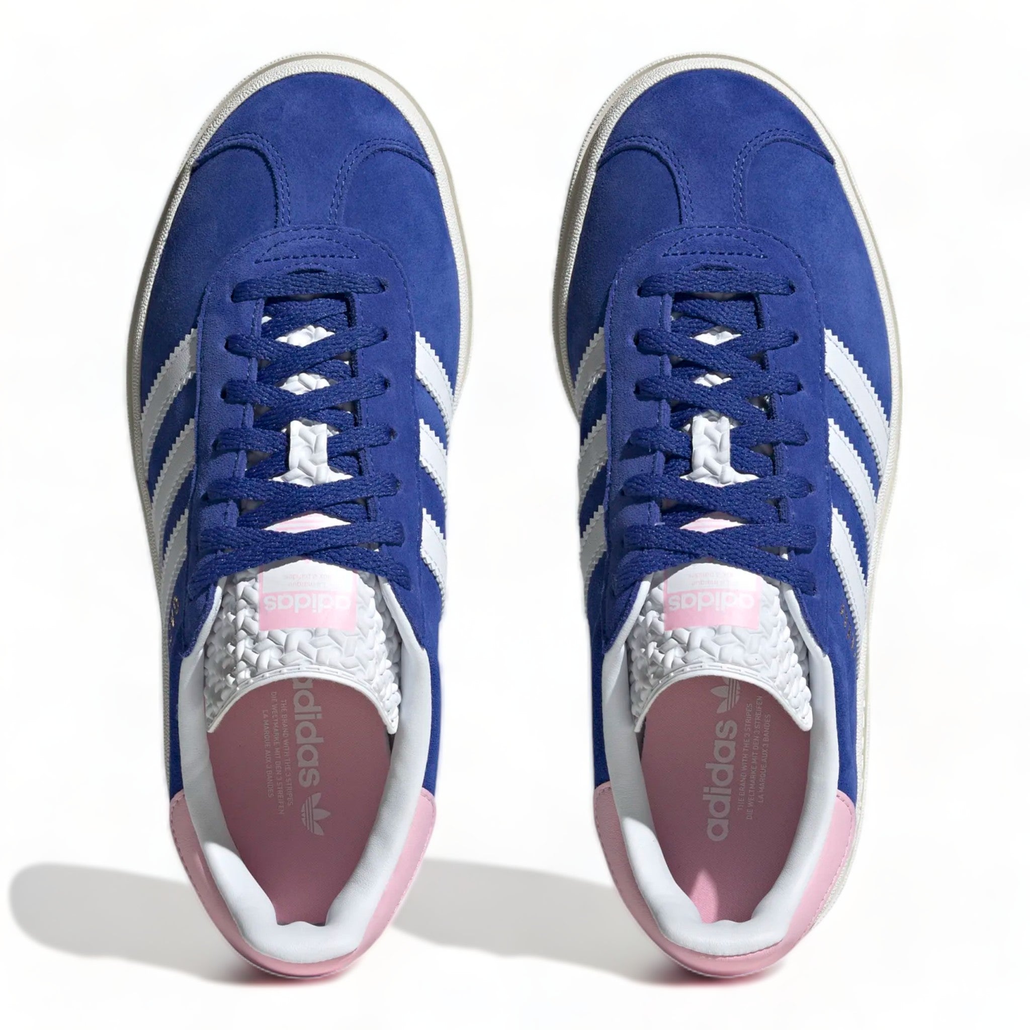 Wmns Adidas Gazelle Bold 'Lucid Blue Pink'