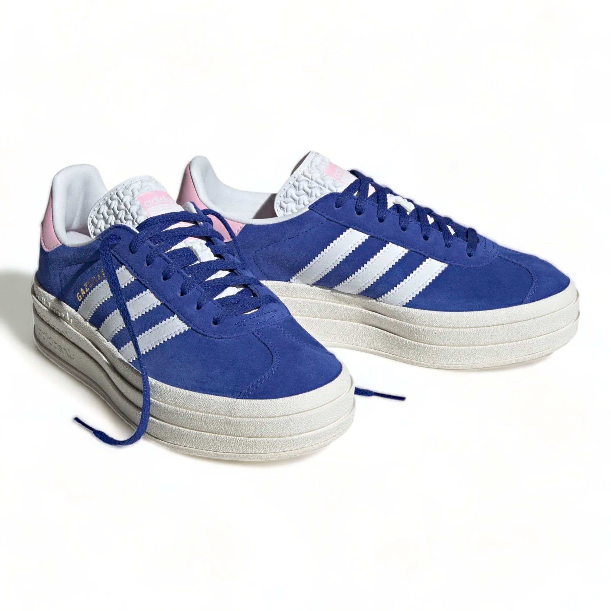 Wmns Adidas Gazelle Bold 'Lucid Blue Pink'