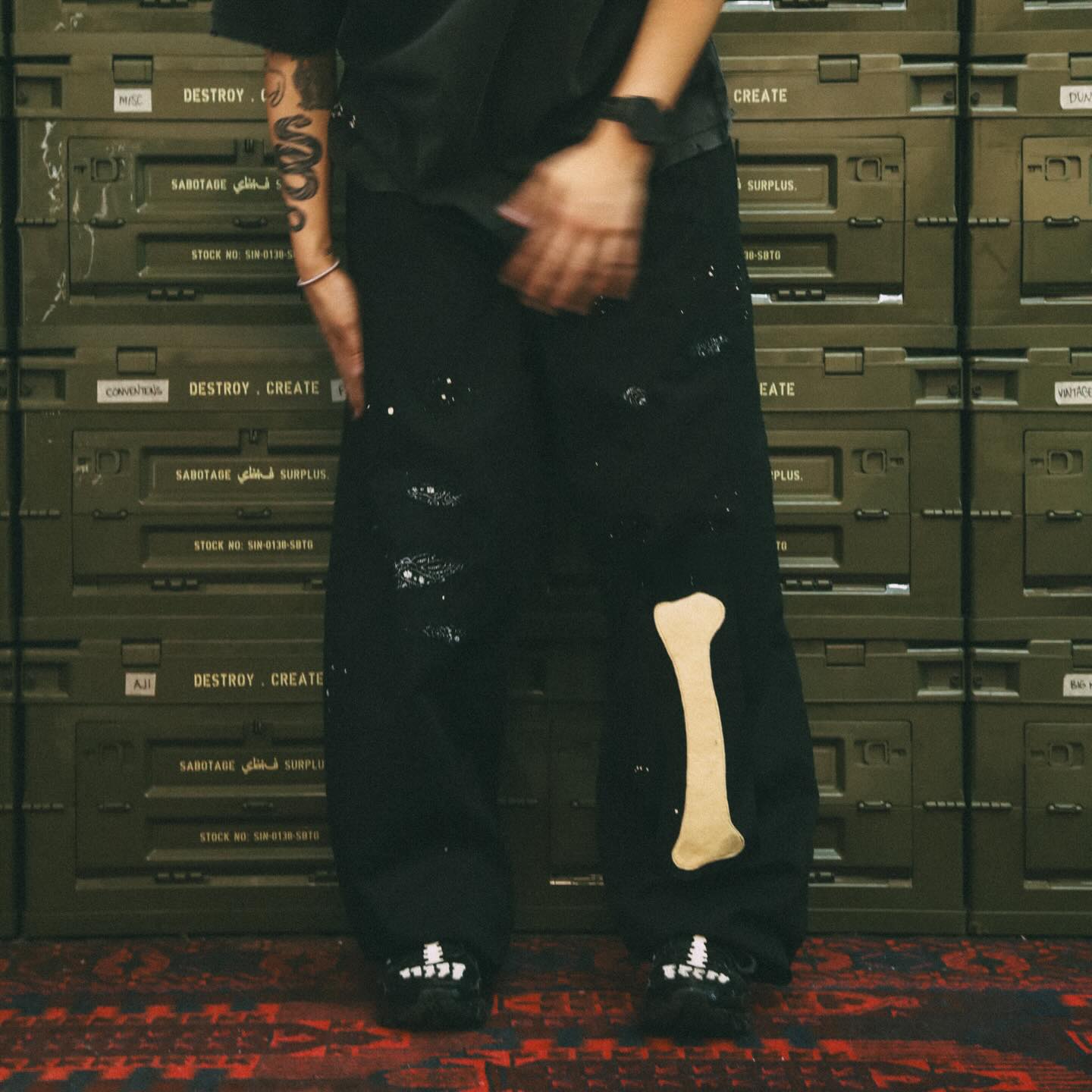 Sabotage One Bone Barrel Pant