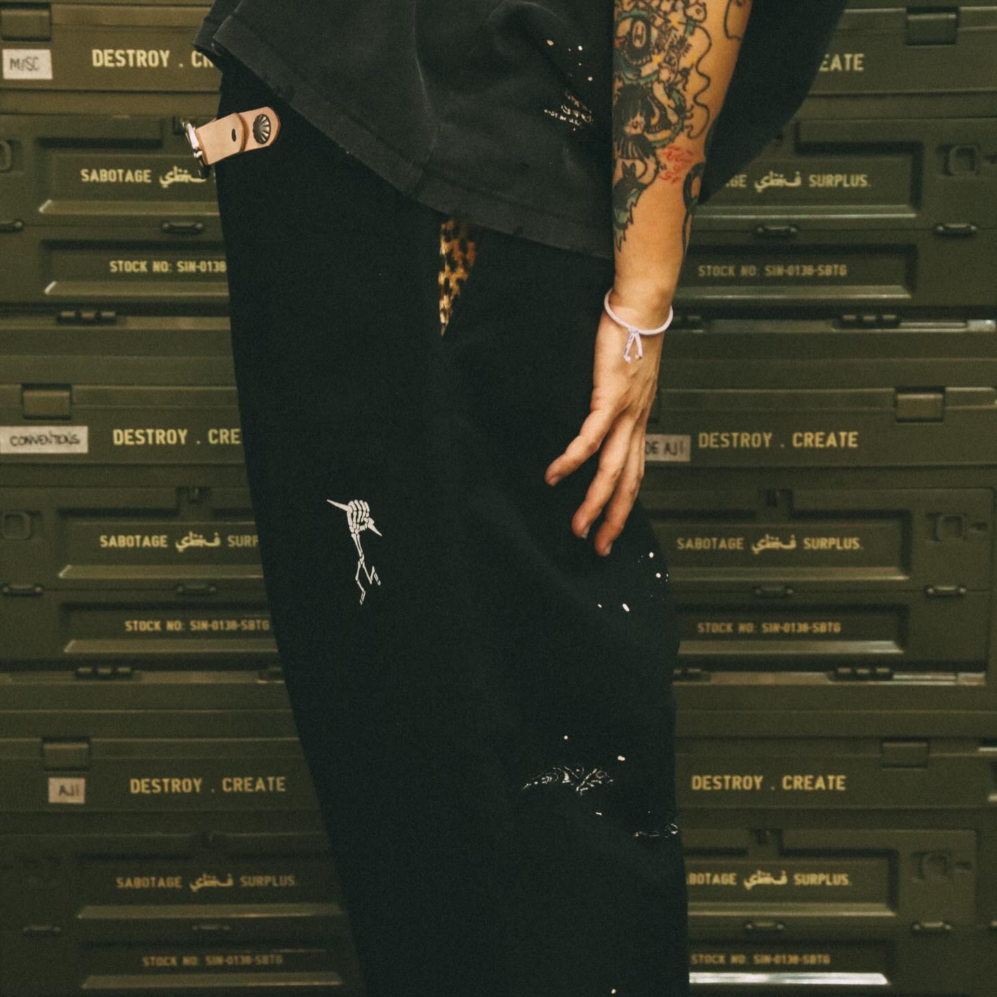 Sabotage One Bone Barrel Pant