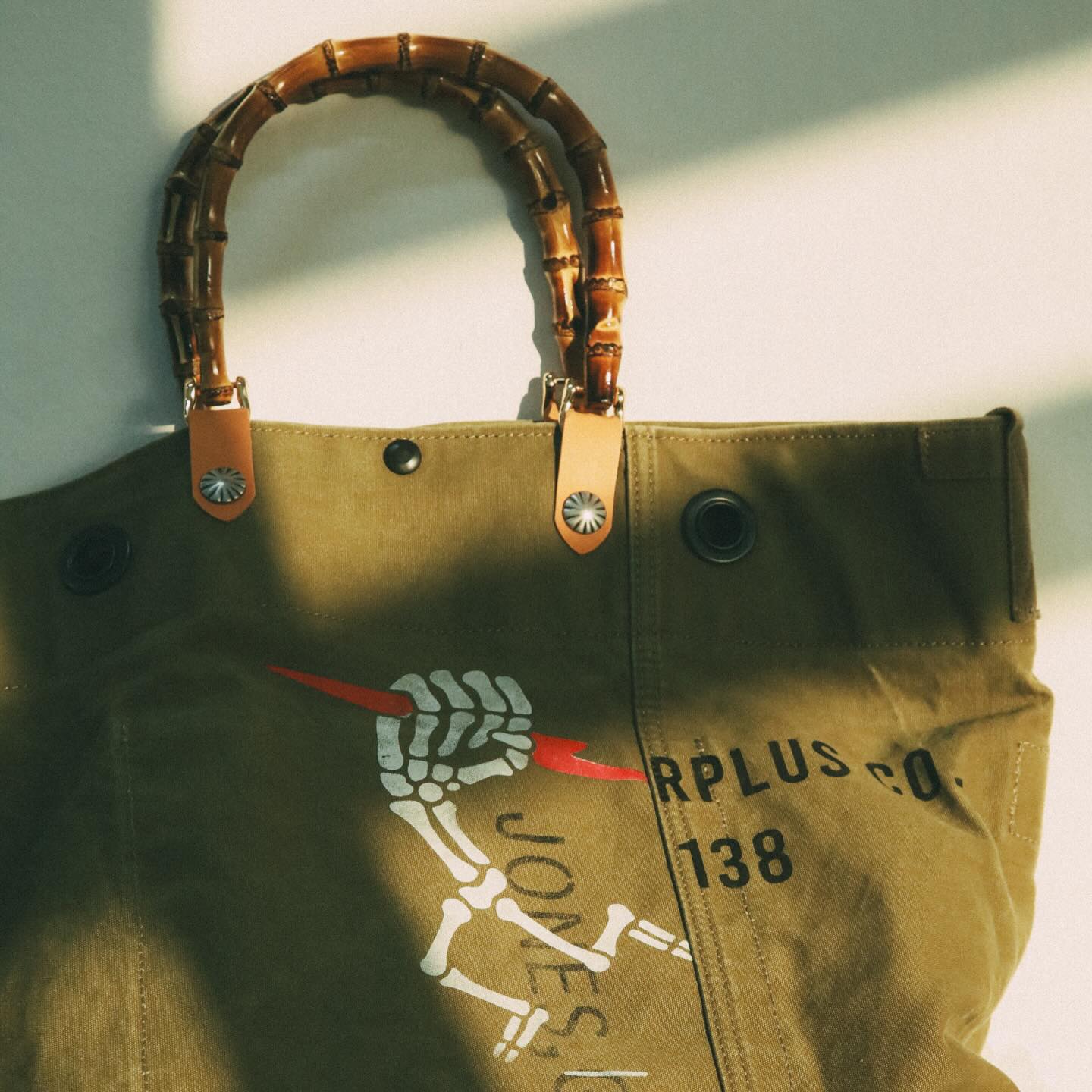 Sabotage AWRY Upcycled Military Tote