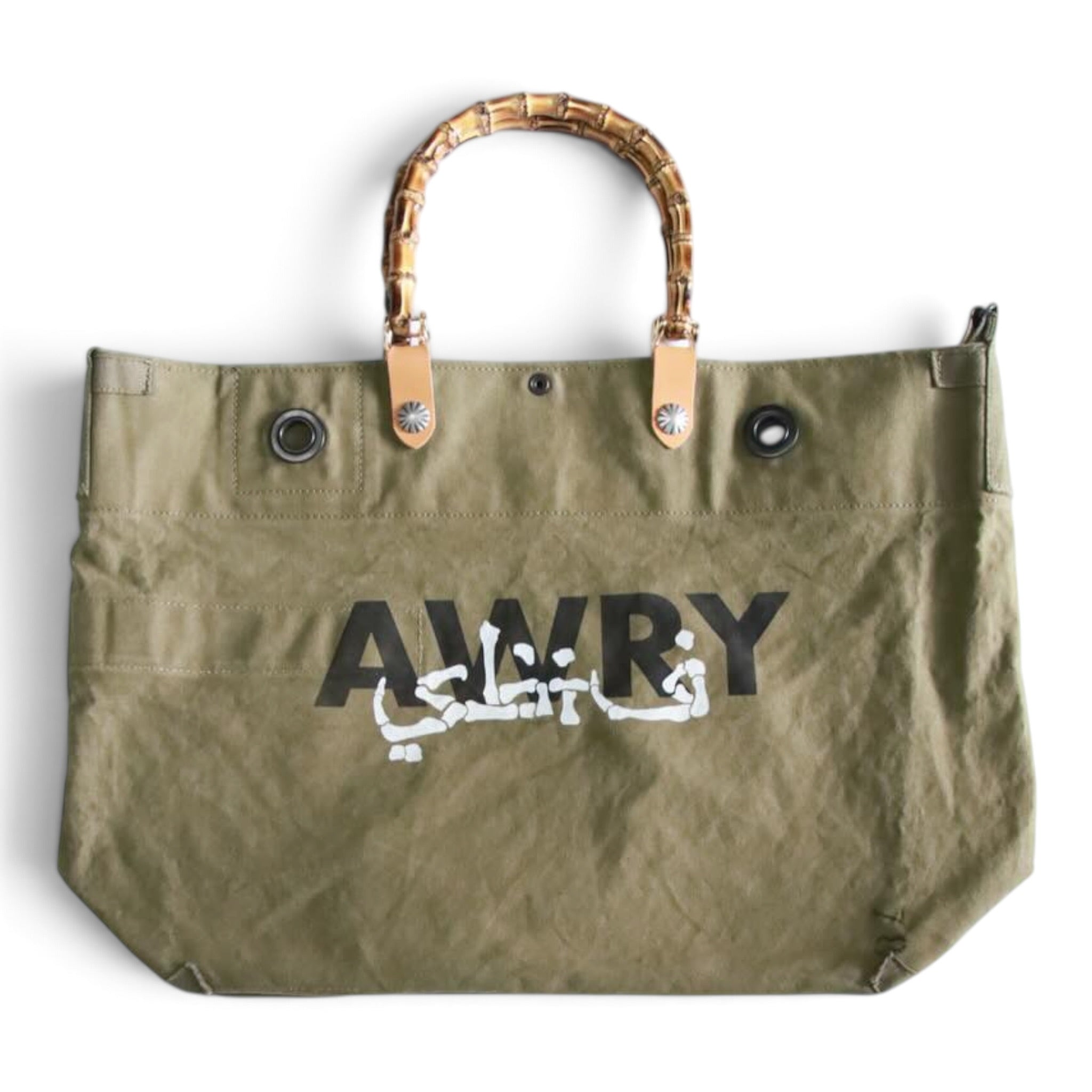 Sabotage AWRY Upcycled Military Tote