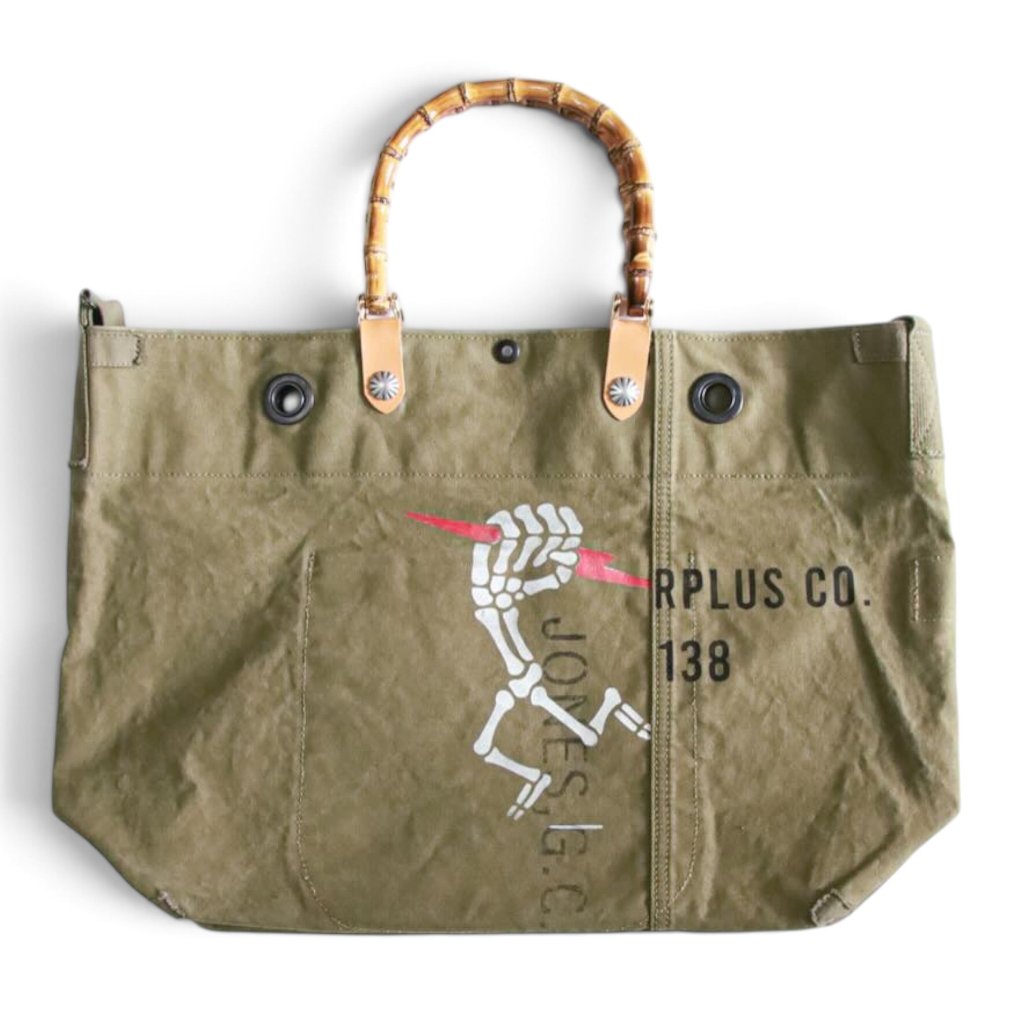 Sabotage AWRY Upcycled Military Tote