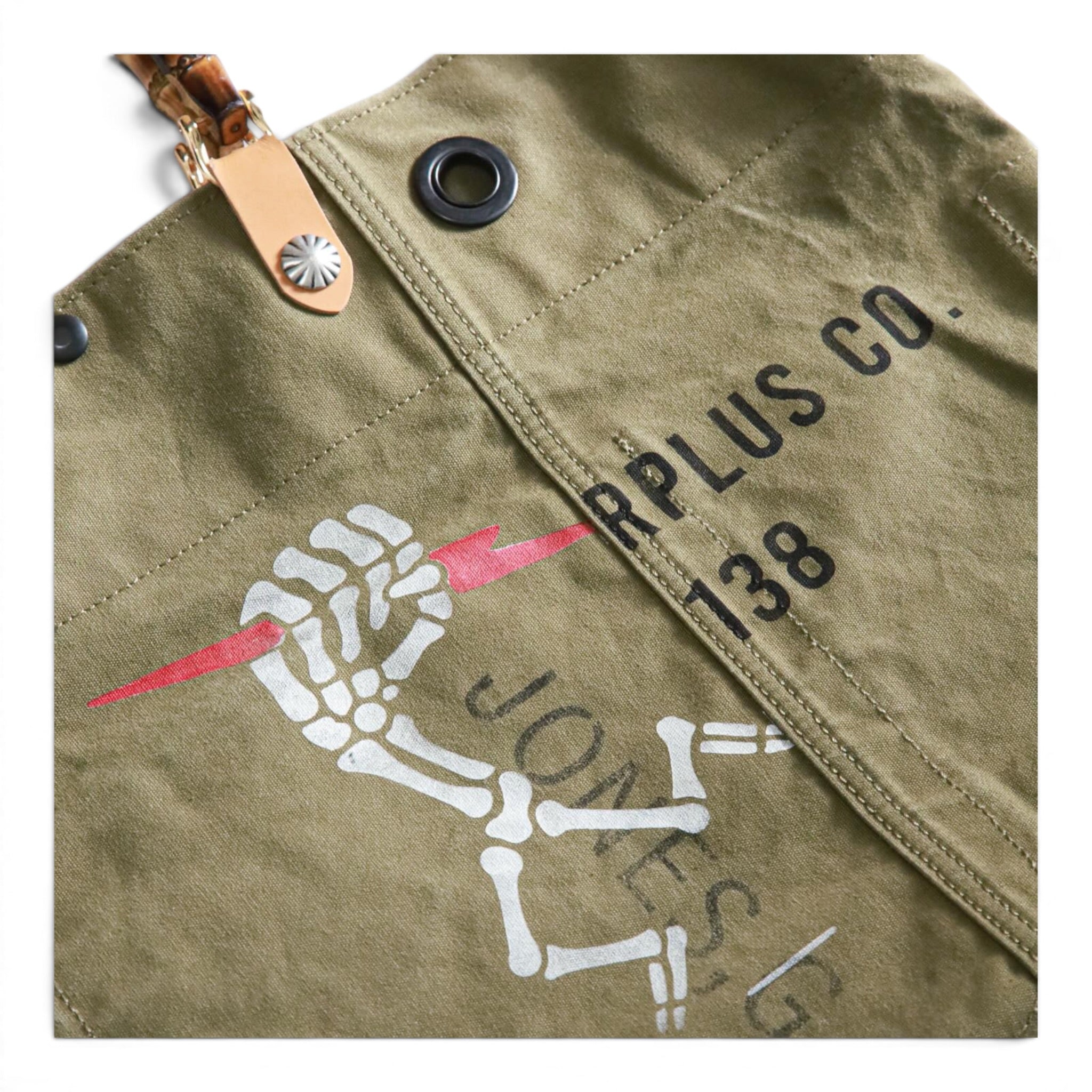 Sabotage AWRY Upcycled Military Tote