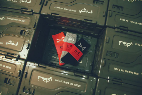Sabotage Surplus Athletic Munzee Sock