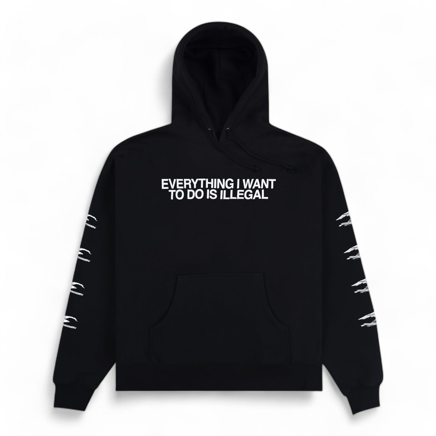 PLEASURES ILLEGAL HOODIE