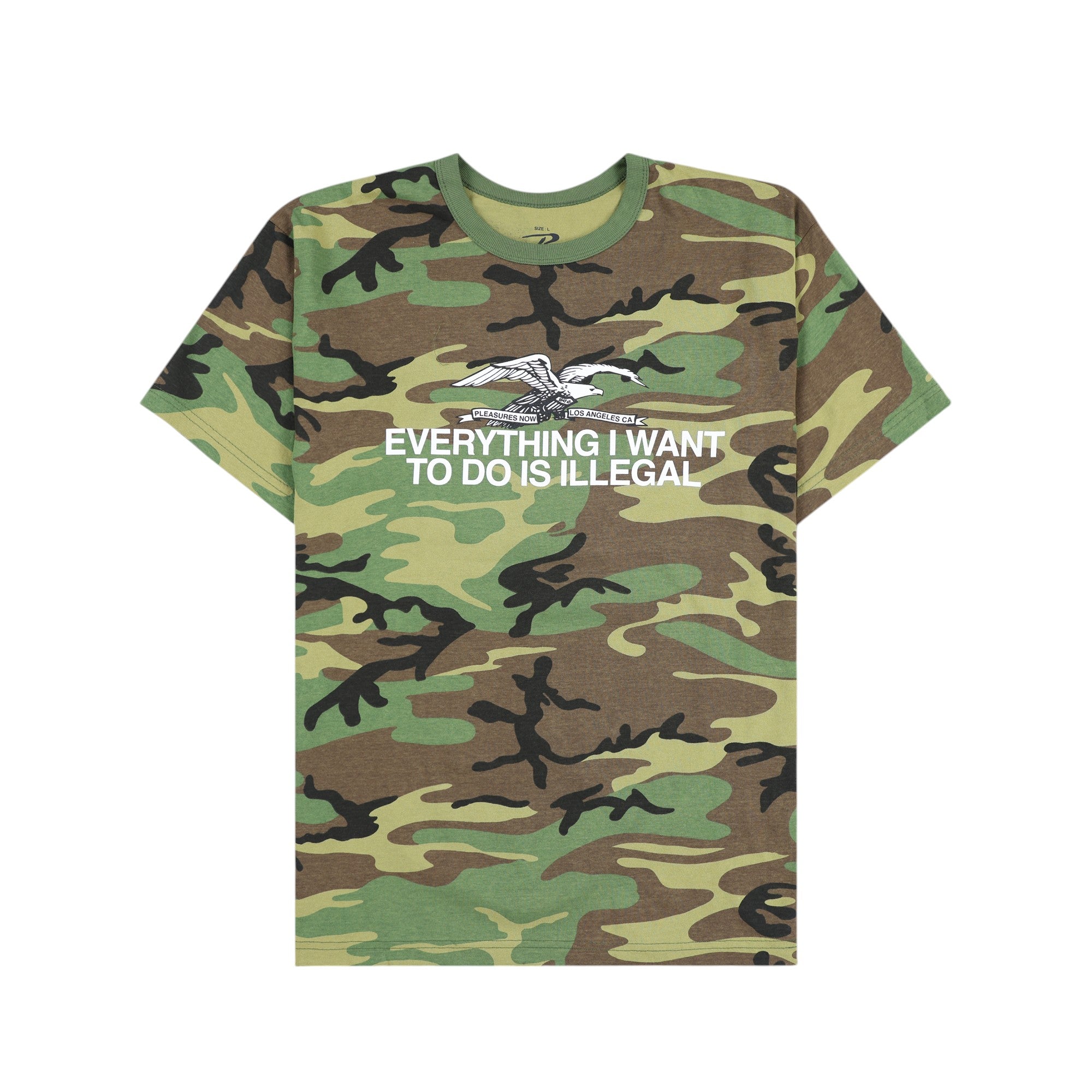 Pleasures Illegal T-shirt