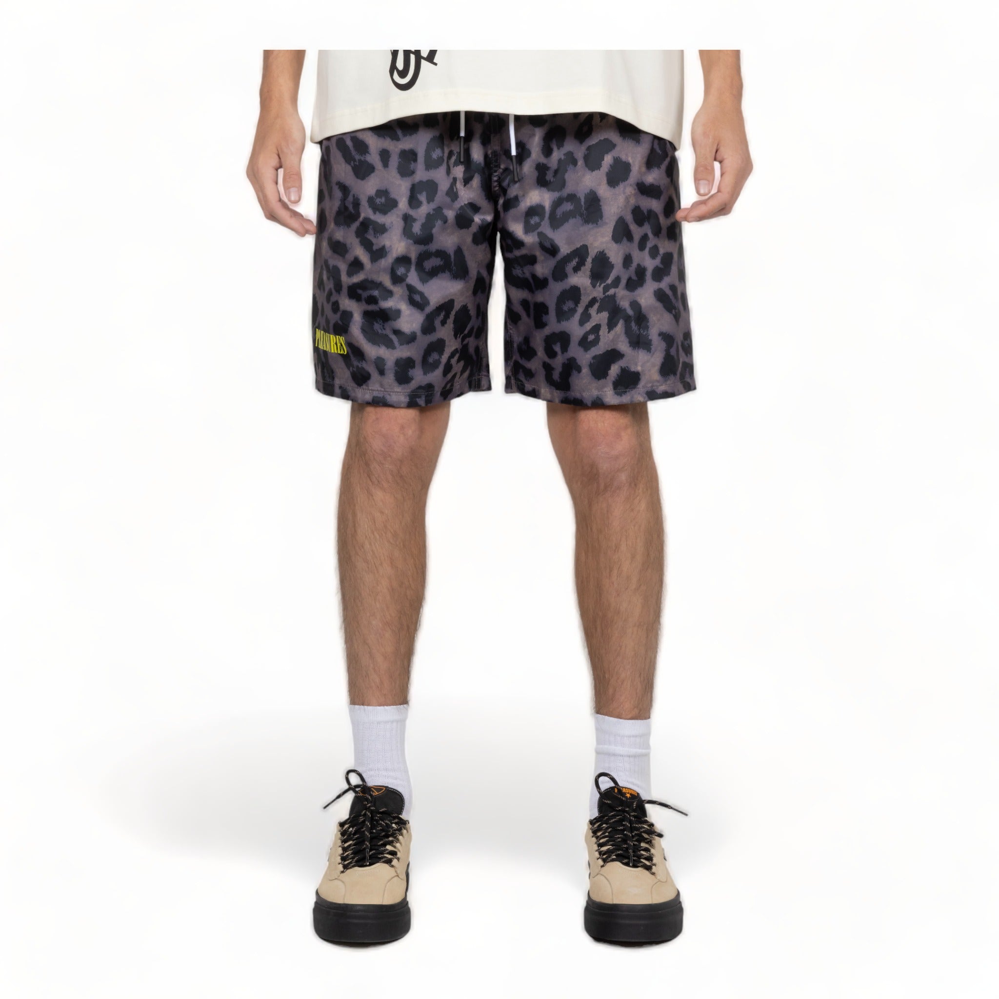 Pleasures Leopard Running Short