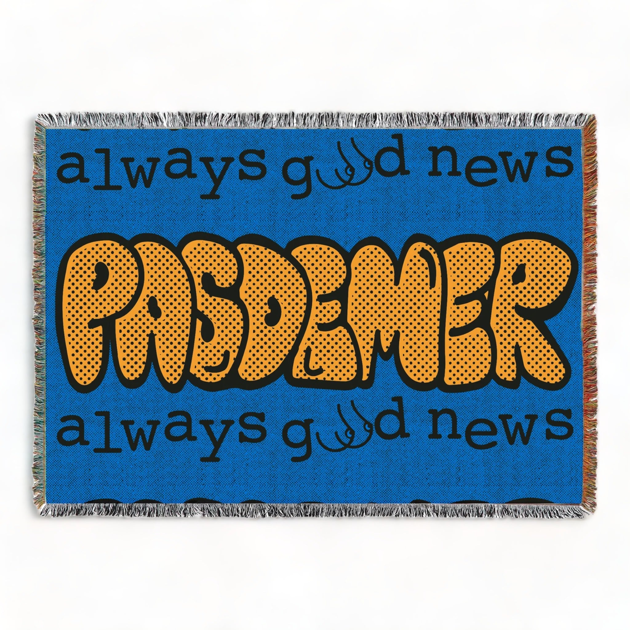 Pas De Mer Logo Blanket