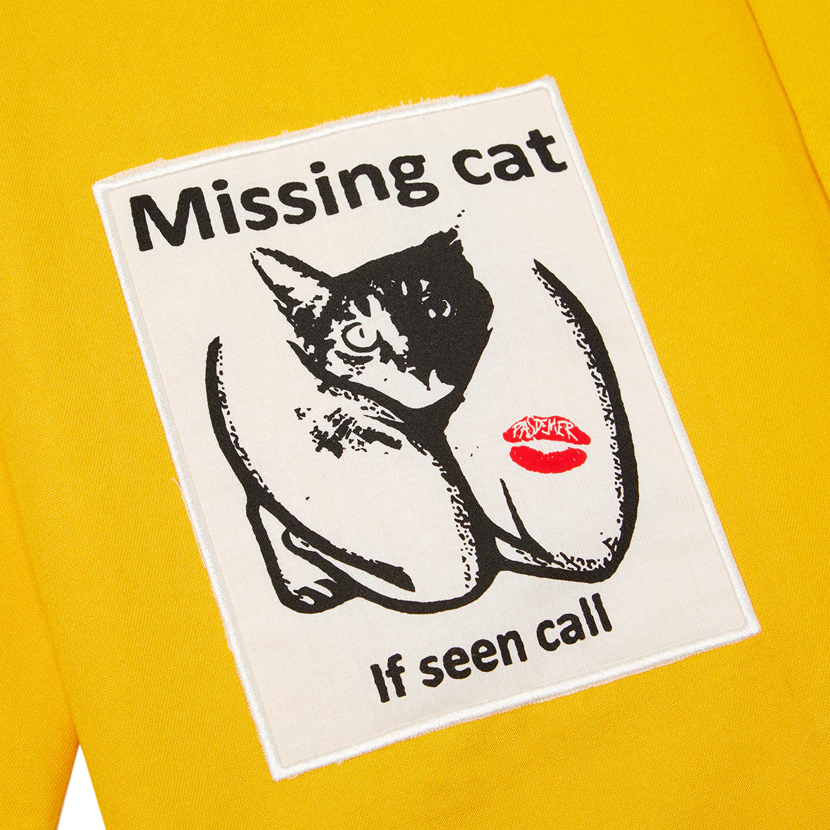 Pas De Mer Missing Cat Shirt