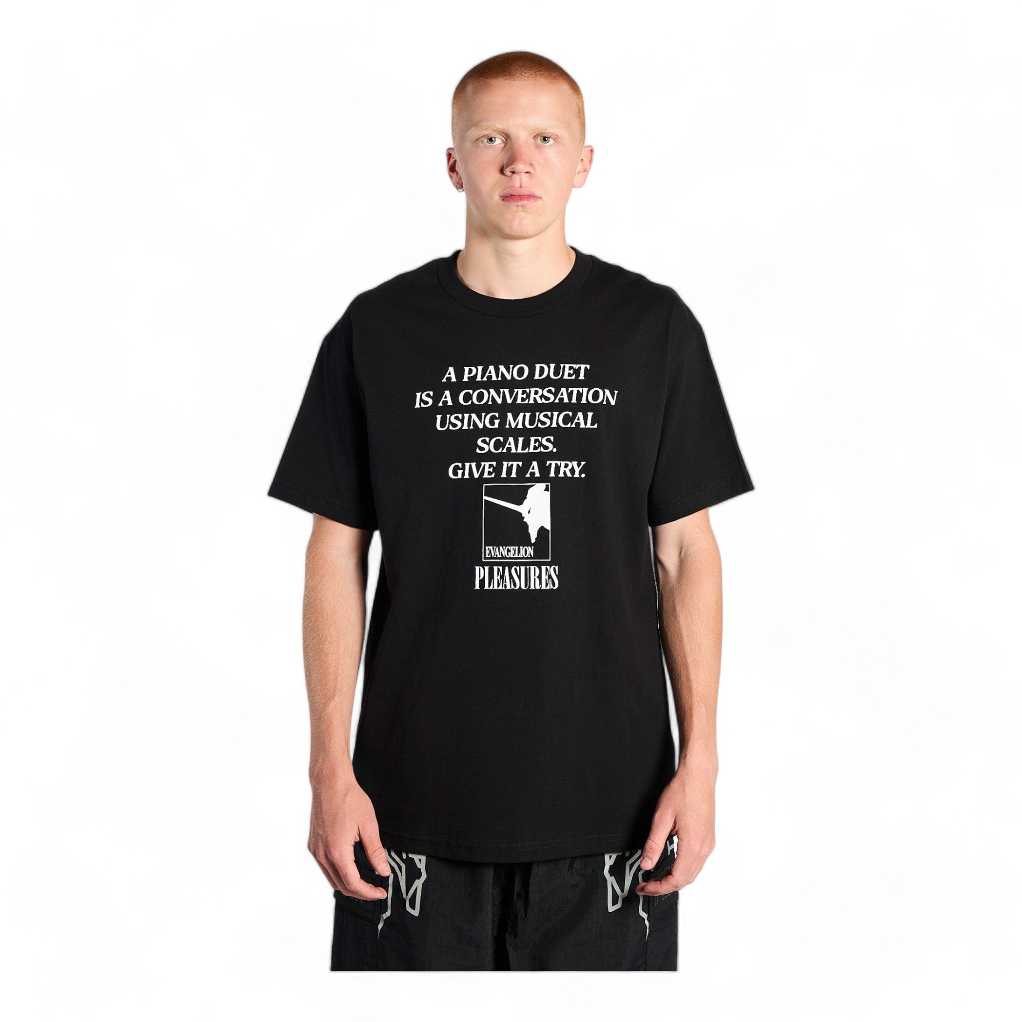 Pleasures Evangelion Piano T-shirt