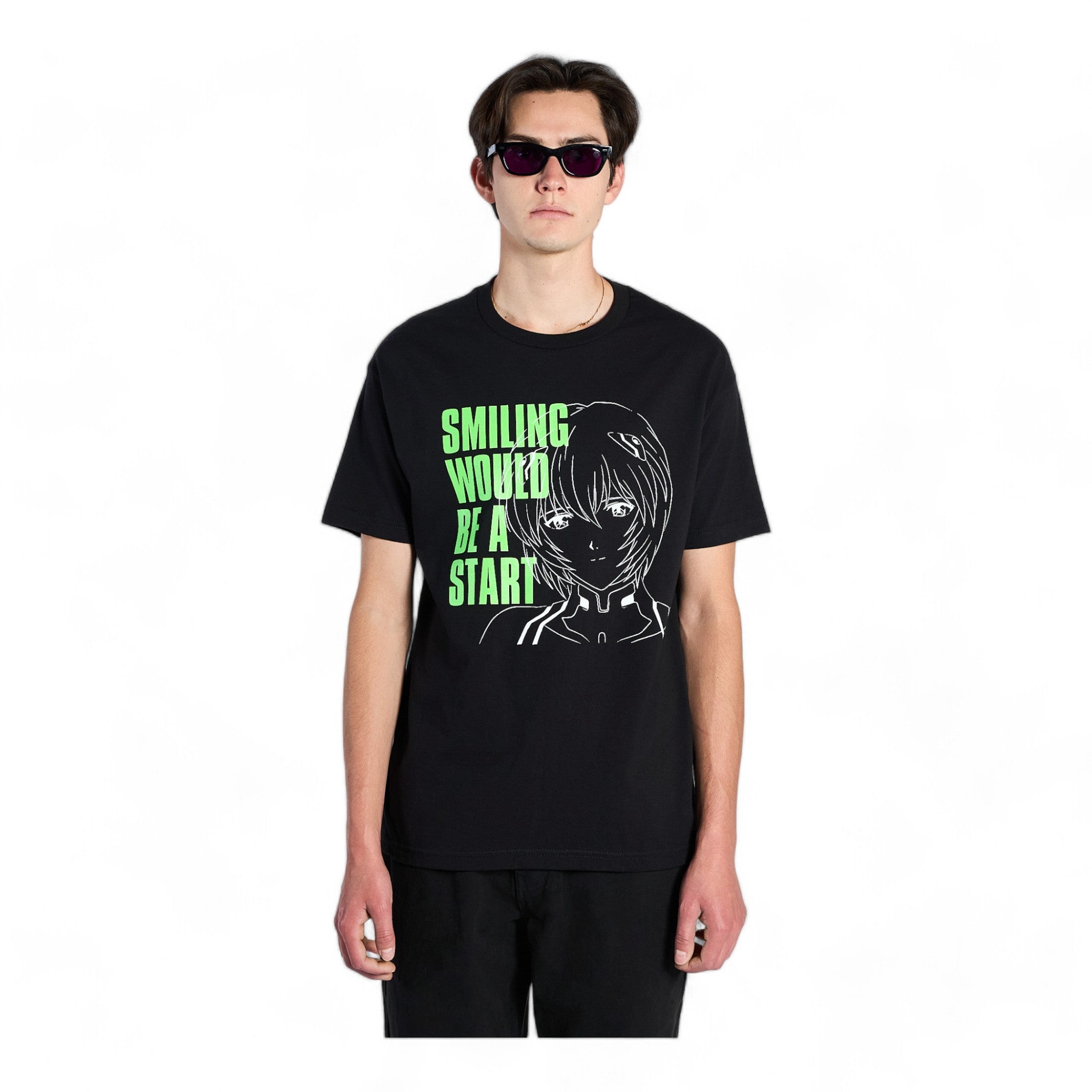 Pleasures Evangelion Smiling T-shirt