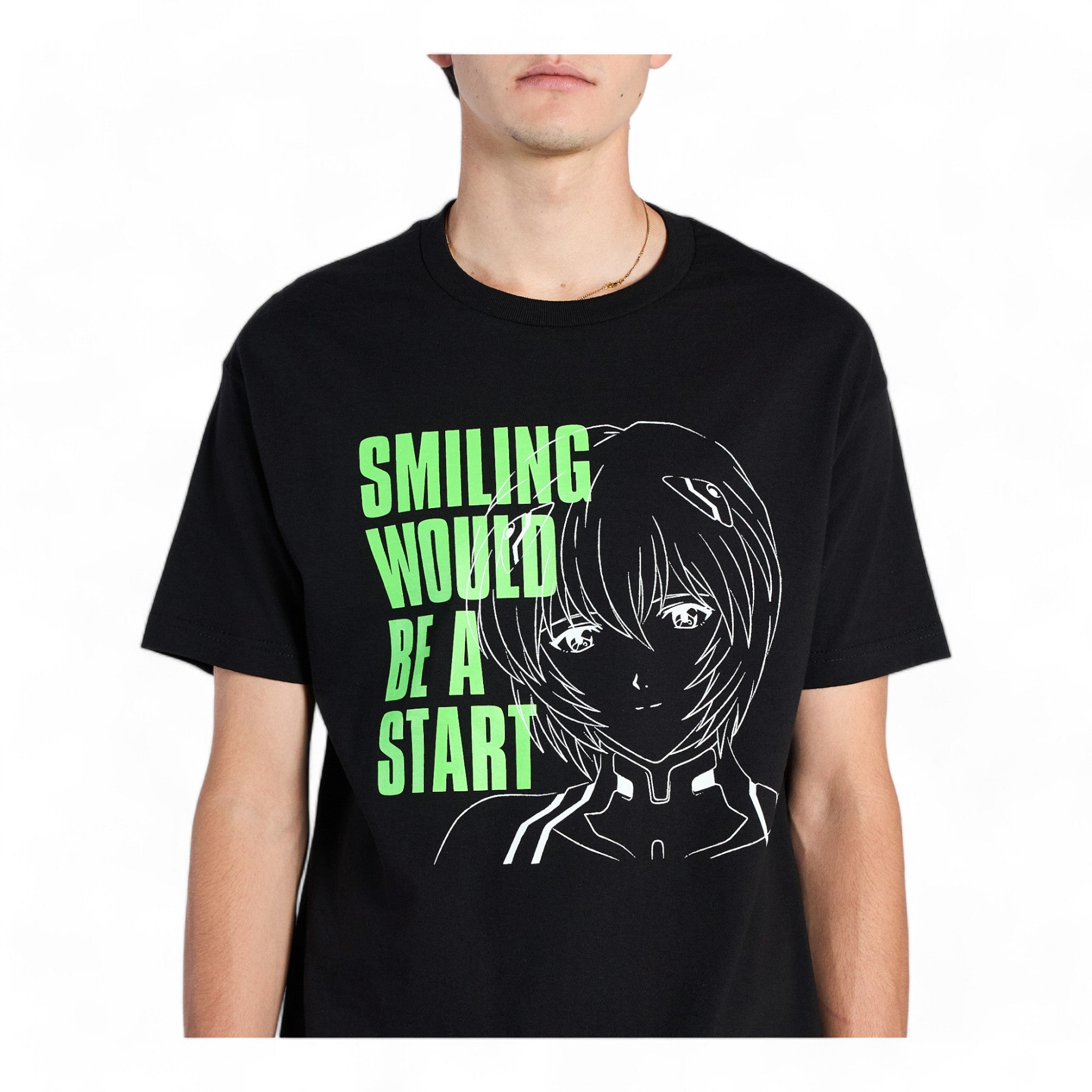 Pleasures Evangelion Smiling T-shirt