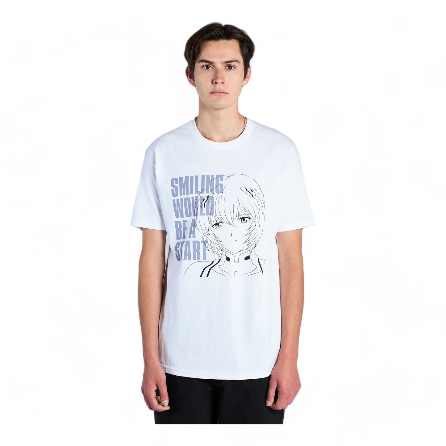 PLEASURES EVANGELION SMILING T-SHIRT