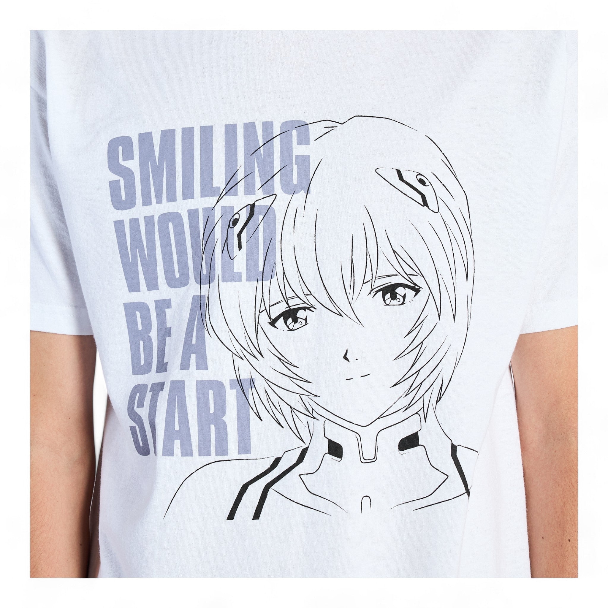 Pleasures Evangelion Smiling T-shirt