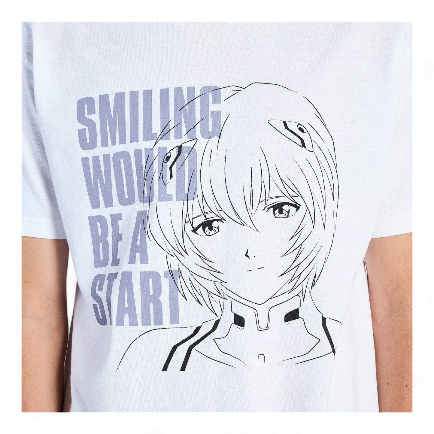 PLEASURES EVANGELION SMILING T-SHIRT